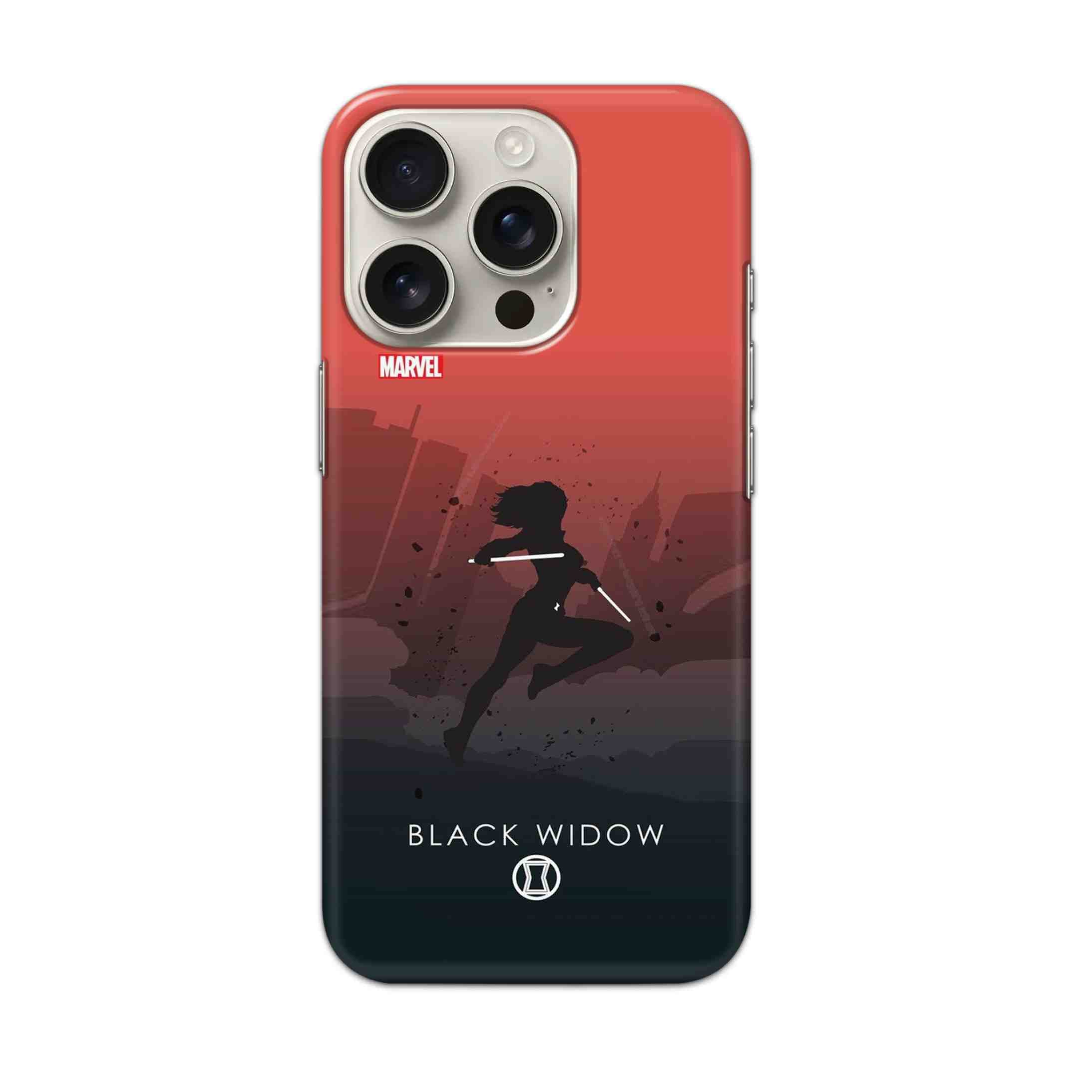 Buy Black Widow Hard Back Mobile Phone Case/Cover For iPhone 16 Pro Online