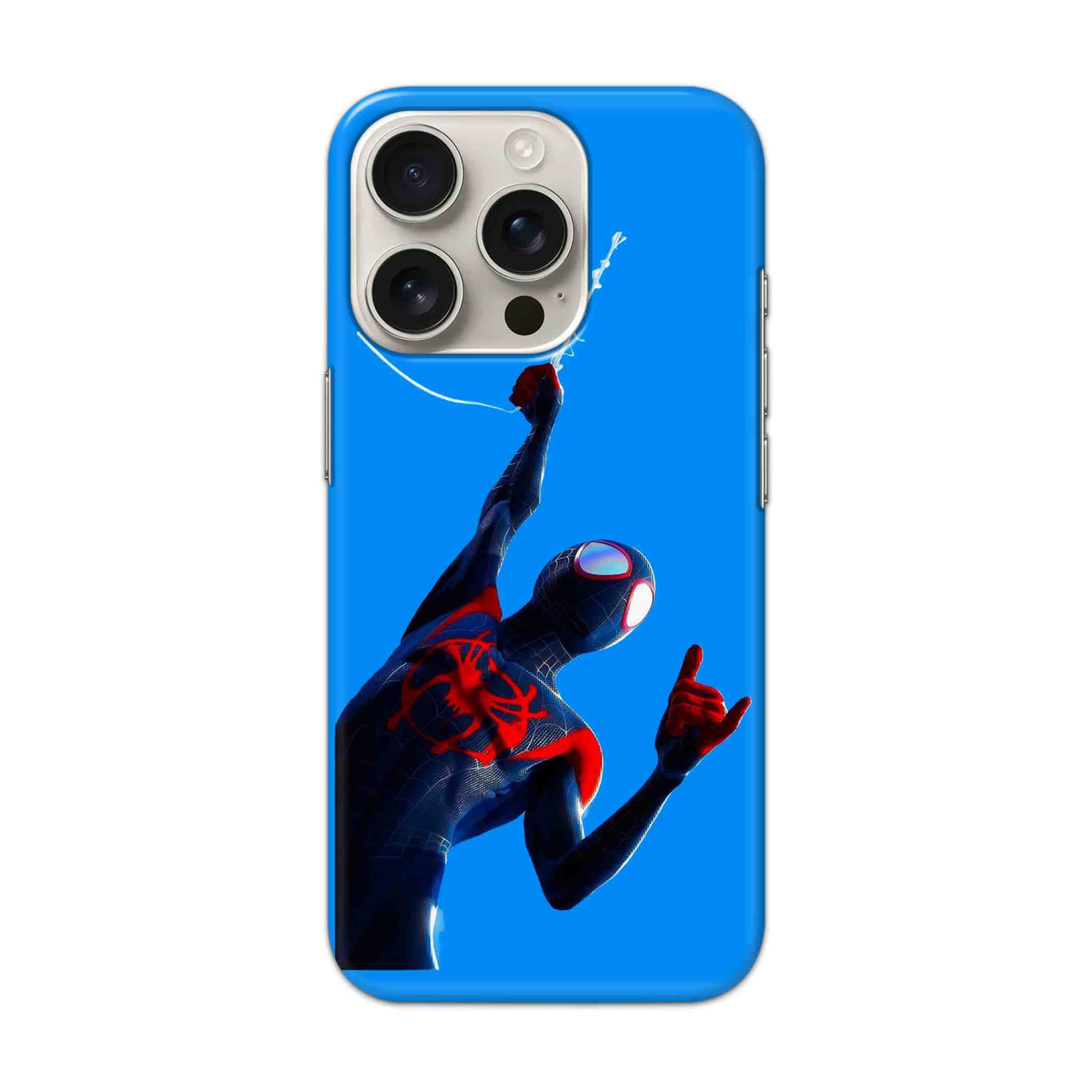 Buy Miles Morales Spiderman Hard Back Mobile Phone Case/Cover For iPhone 16 Pro Online