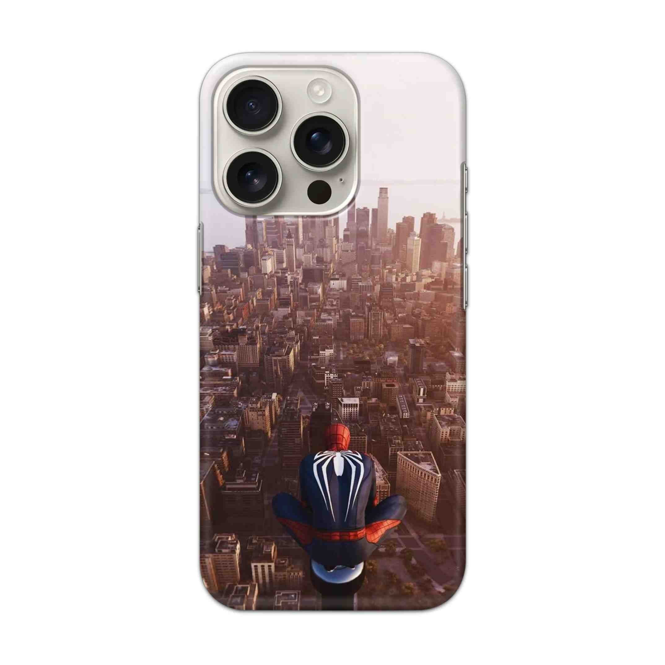 Buy City Of Spiderman Hard Back Mobile Phone Case/Cover For iPhone 16 Pro Online