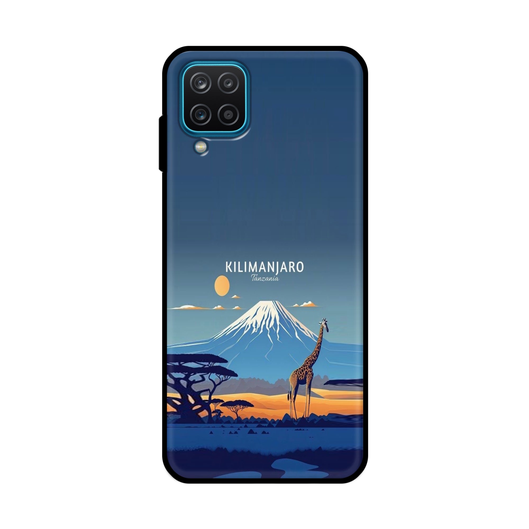 Buy Kilimanjaro Metal-Silicon Back Mobile Phone Case/Cover For Samsung Galaxy A12 Online