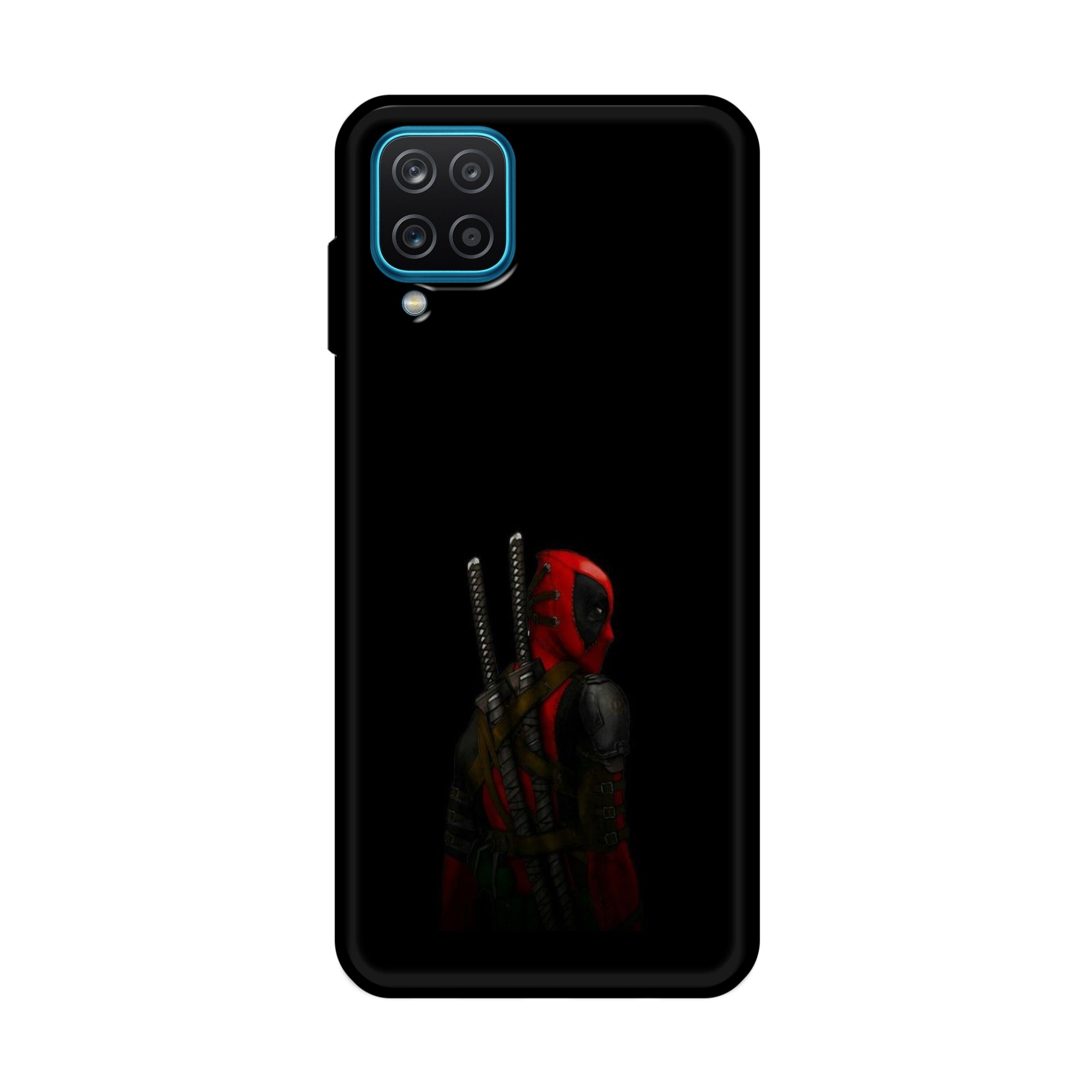 Buy Deadpool Metal-Silicon Back Mobile Phone Case/Cover For Samsung Galaxy A12 Online