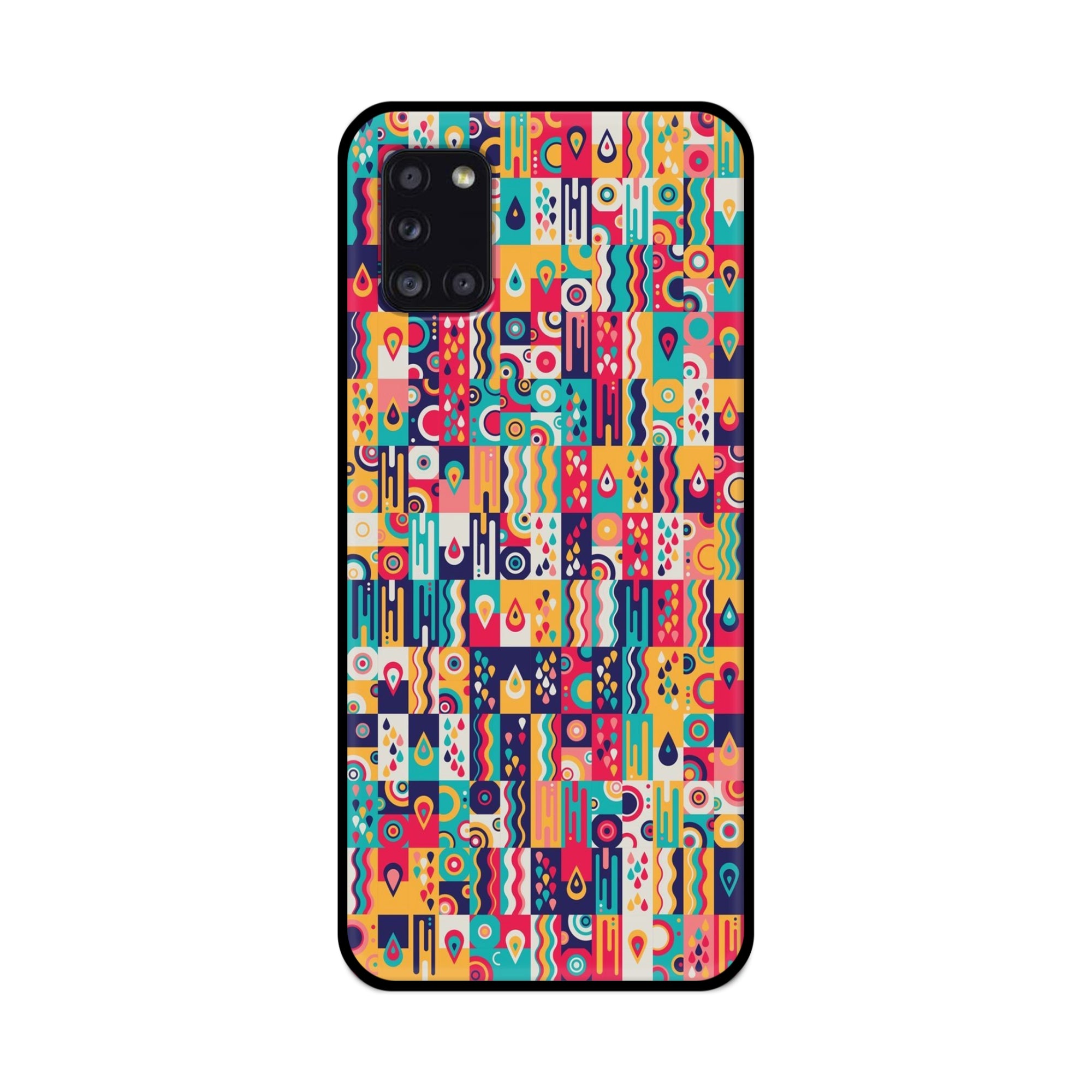 Buy Art Metal-Silicon Back Mobile Phone Case/Cover For Samsung Galaxy A31 Online