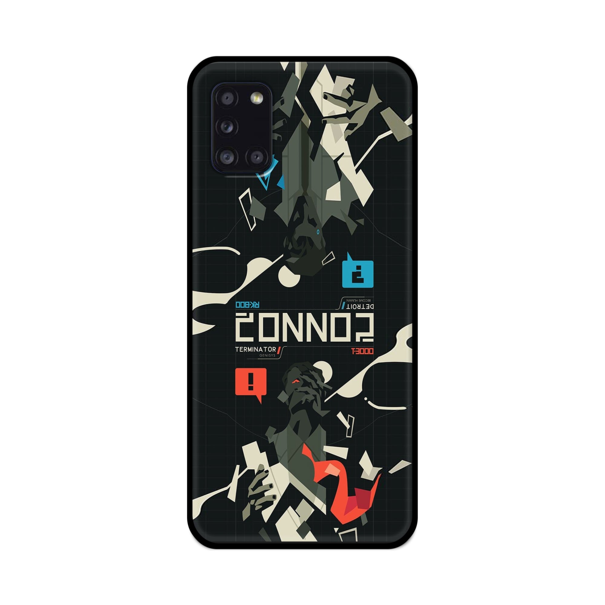 Buy Terminator Metal-Silicon Back Mobile Phone Case/Cover For Samsung Galaxy A31 Online