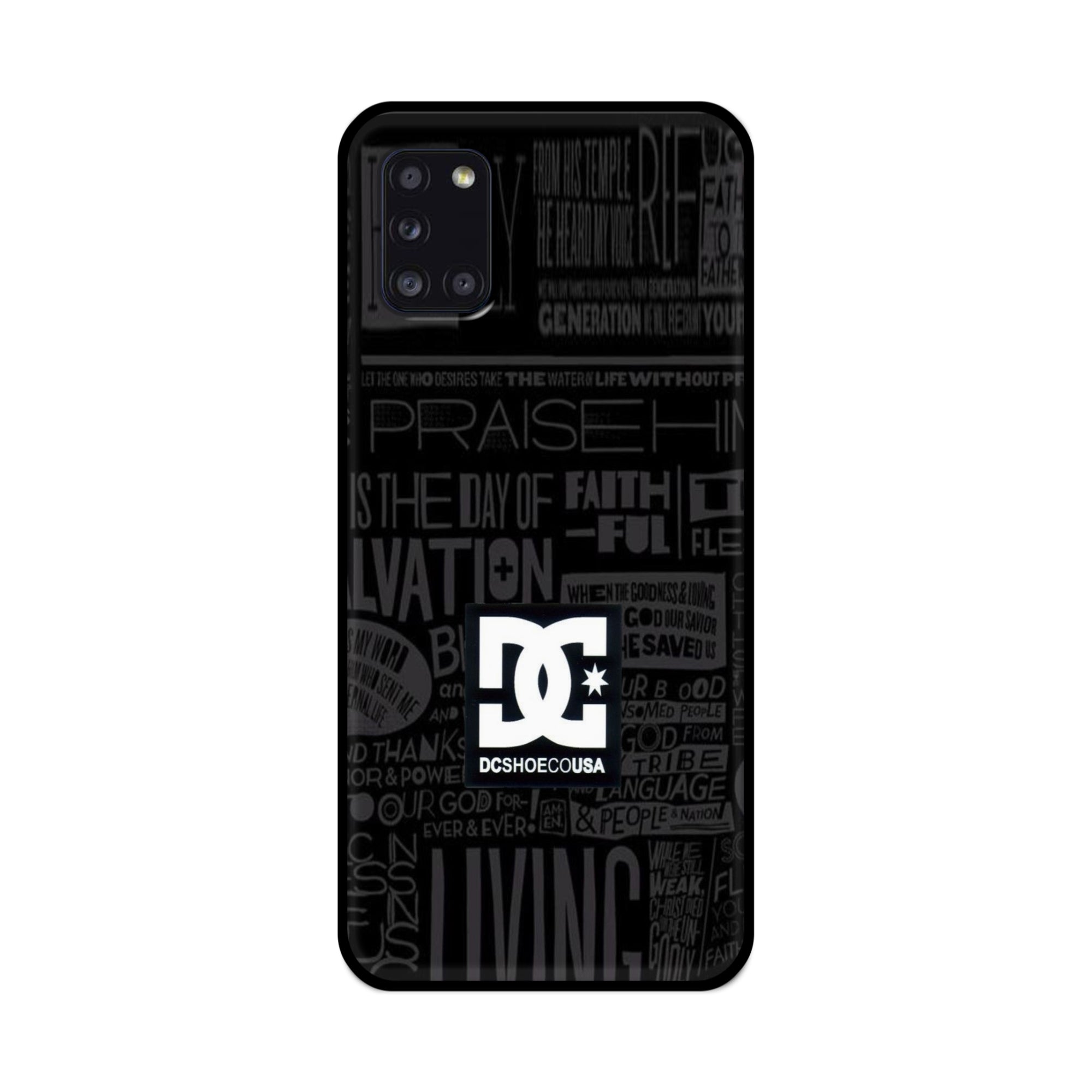 Buy Dc Shoecousa Metal-Silicon Back Mobile Phone Case/Cover For Samsung Galaxy A31 Online