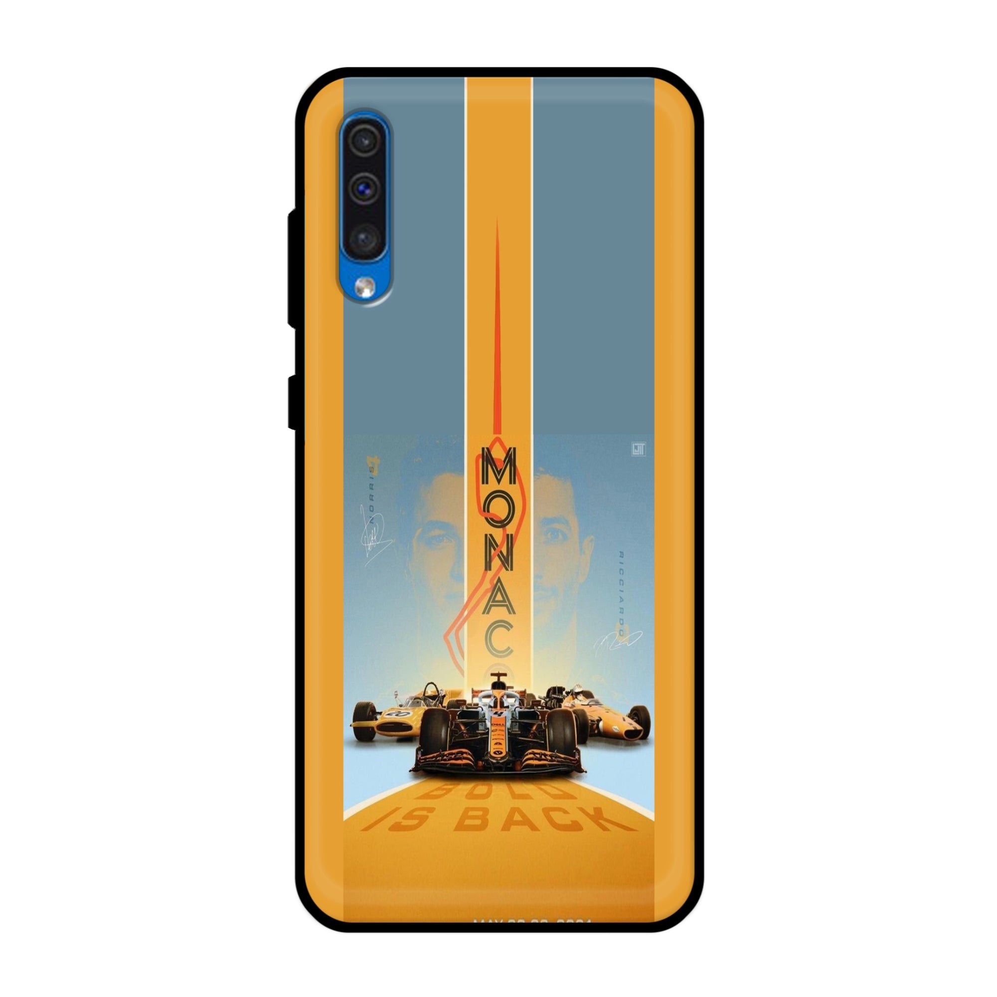 Buy Monac Formula Metal-Silicon Back Mobile Phone Case/Cover For Samsung Galaxy A50 / A50s / A30s Online