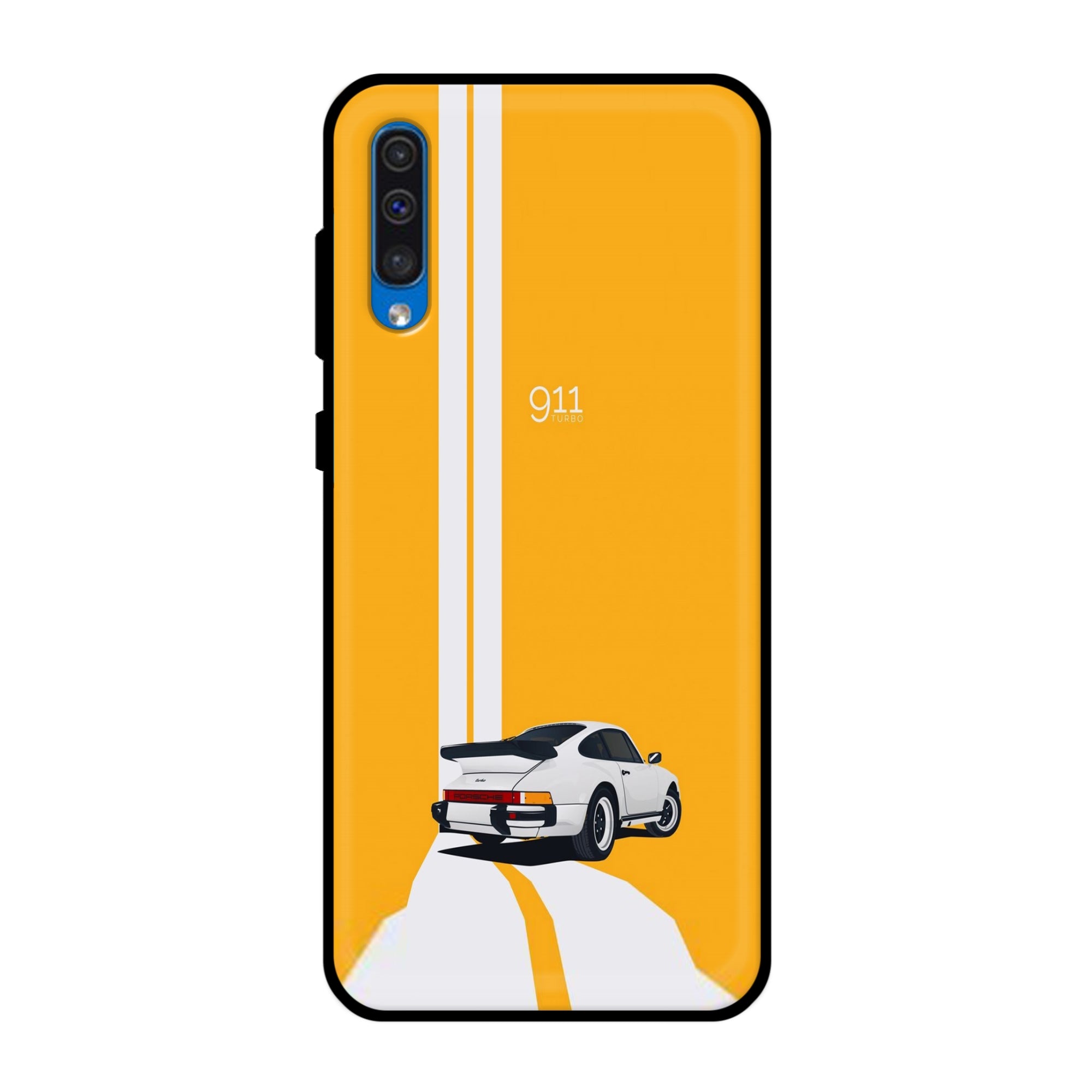 Buy 911 Gt Porche Metal-Silicon Back Mobile Phone Case/Cover For Samsung Galaxy A50 / A50s / A30s Online