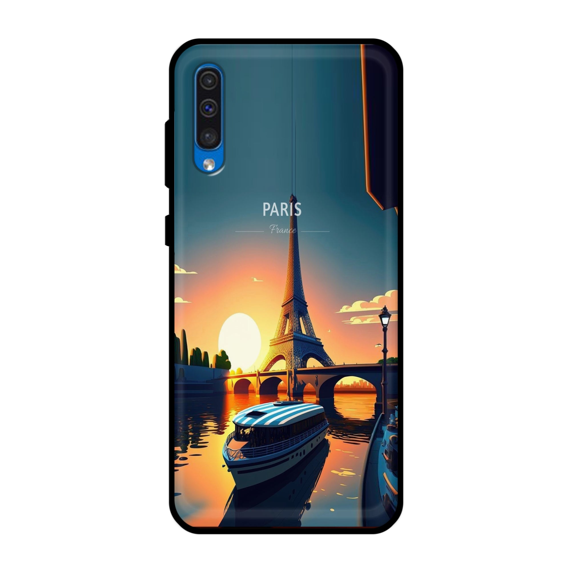 Buy France Metal-Silicon Back Mobile Phone Case/Cover For Samsung Galaxy A50 / A50s / A30s Online