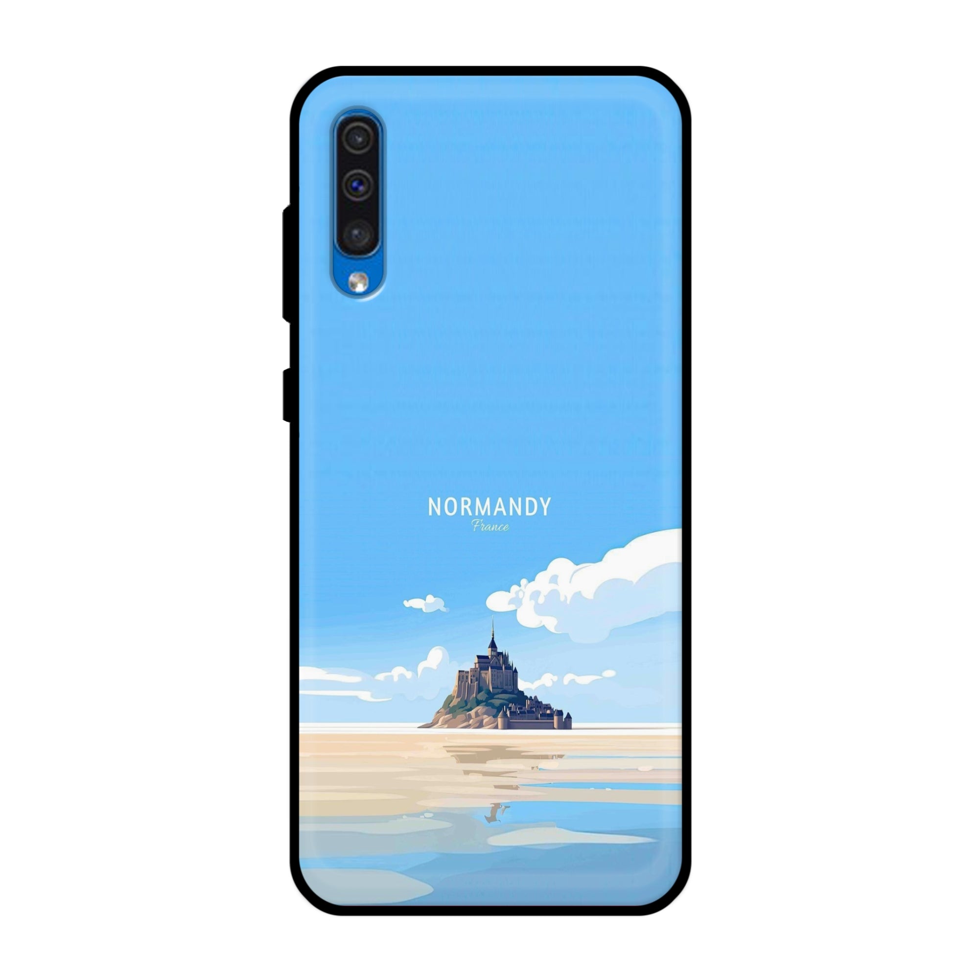 Buy Normandy Metal-Silicon Back Mobile Phone Case/Cover For Samsung Galaxy A50 / A50s / A30s Online