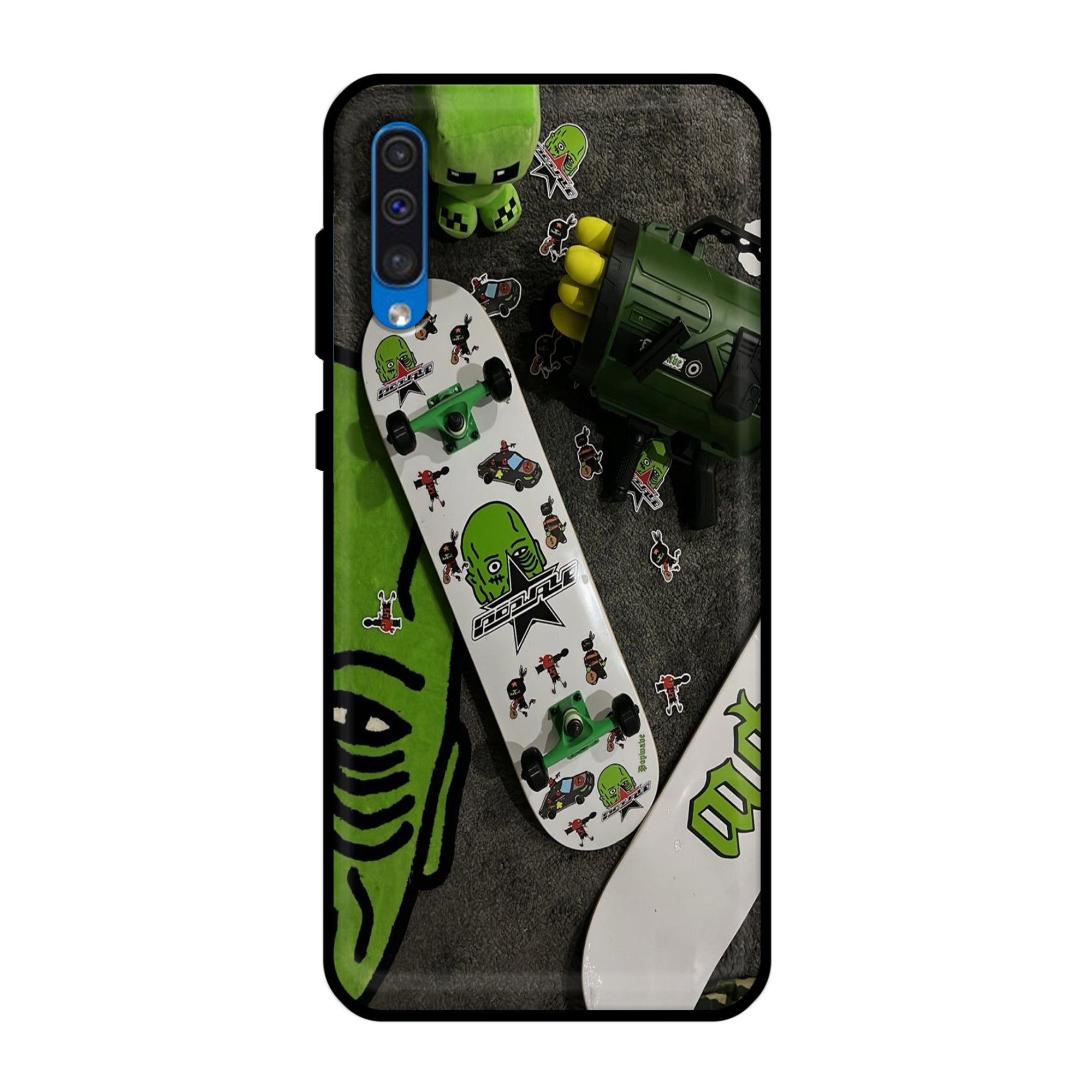 Buy Hulk Skateboard Metal-Silicon Back Mobile Phone Case/Cover For Samsung Galaxy A50 / A50s / A30s Online