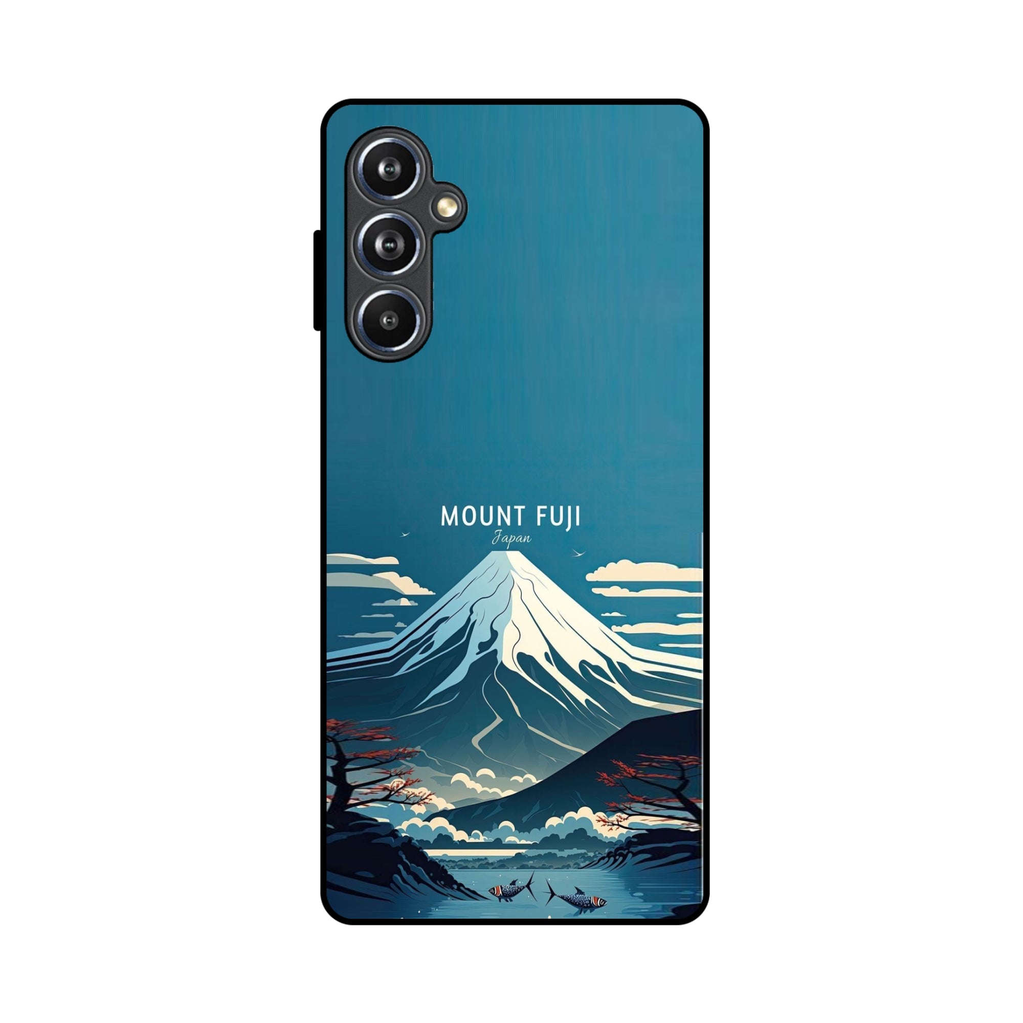 Buy Mount Fuji Metal-Silicon Back Mobile Phone Case/Cover For Samsung Galaxy A54 5G Online