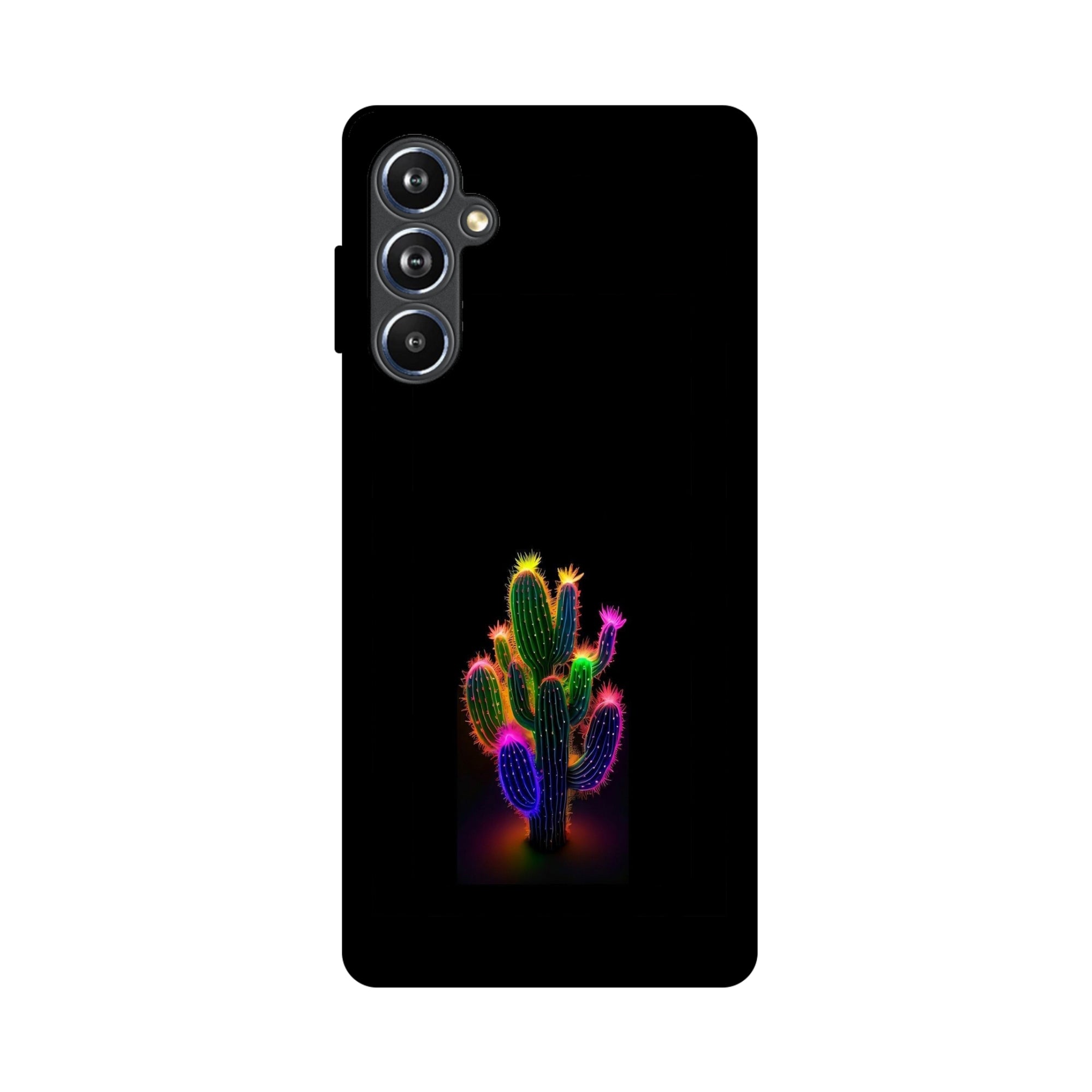 Buy Neon Flower Metal-Silicon Back Mobile Phone Case/Cover For Samsung Galaxy A54 5G Online