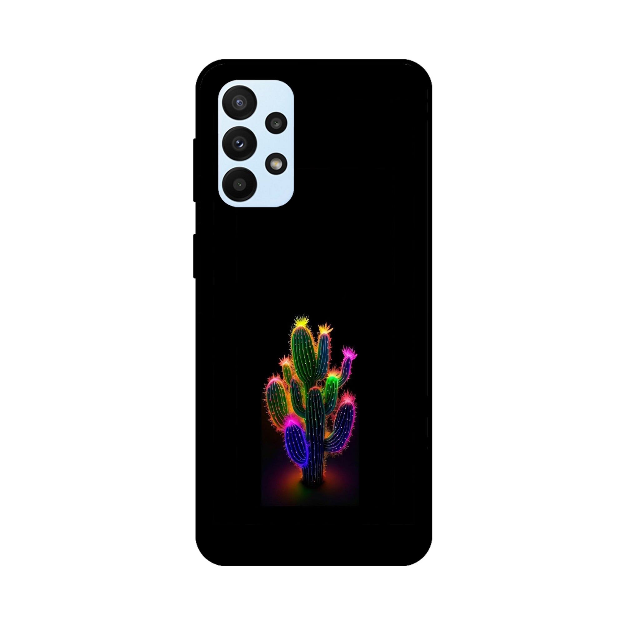 Buy Neon Flower Metal-Silicon Back Mobile Phone Case/Cover For Samsung Galaxy A72 Online