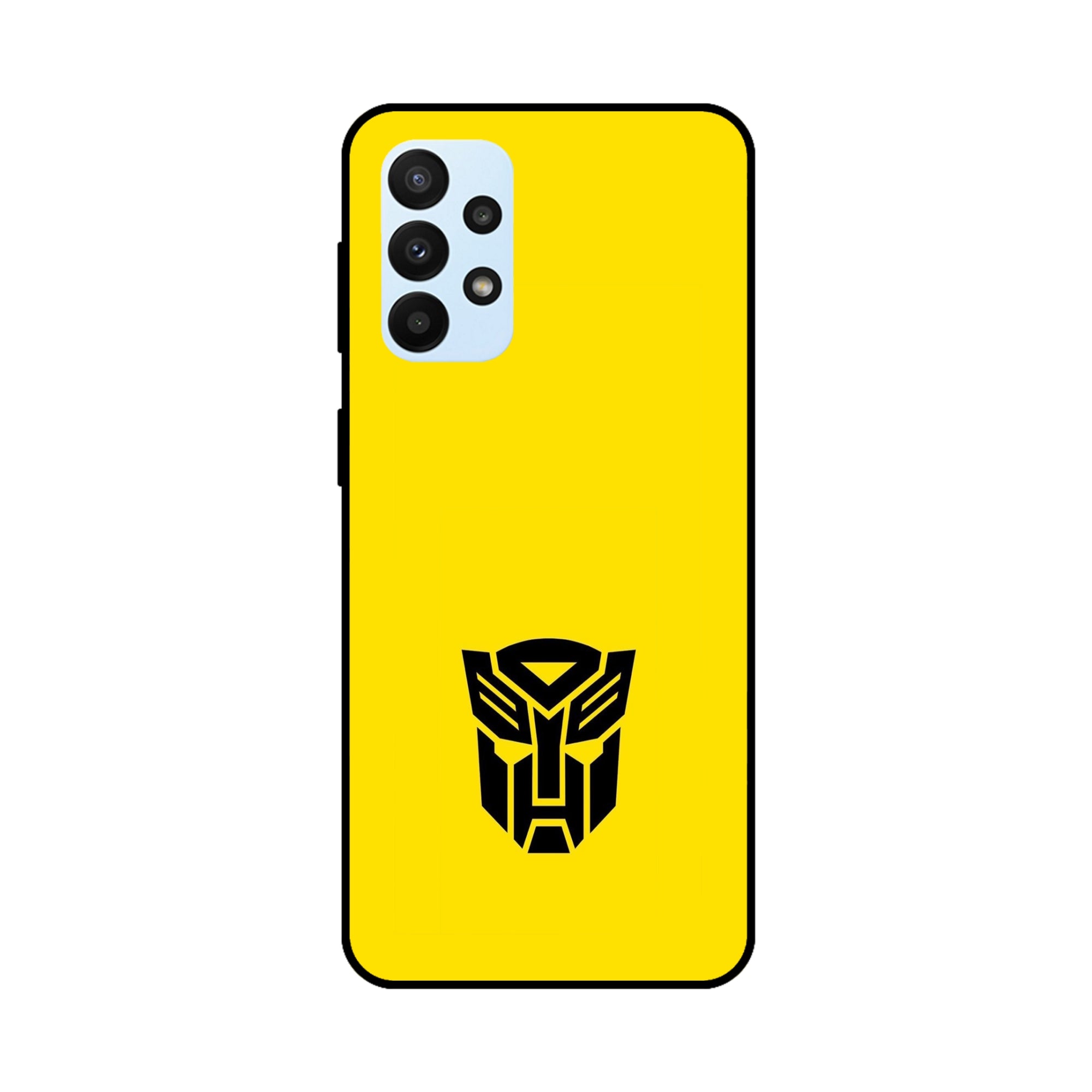 Buy Transformer Logo Metal-Silicon Back Mobile Phone Case/Cover For Samsung Galaxy A72 Online