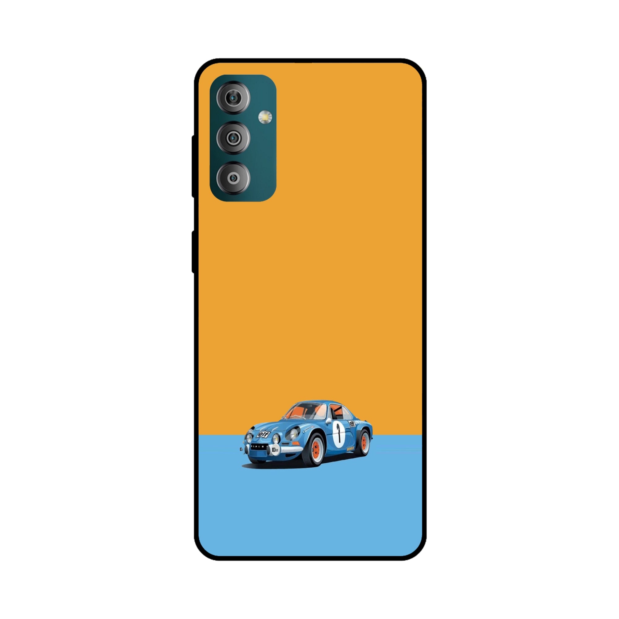 Buy Ferrari F1 Metal-Silicon Back Mobile Phone Case/Cover For Samsung Galaxy F23 Online
