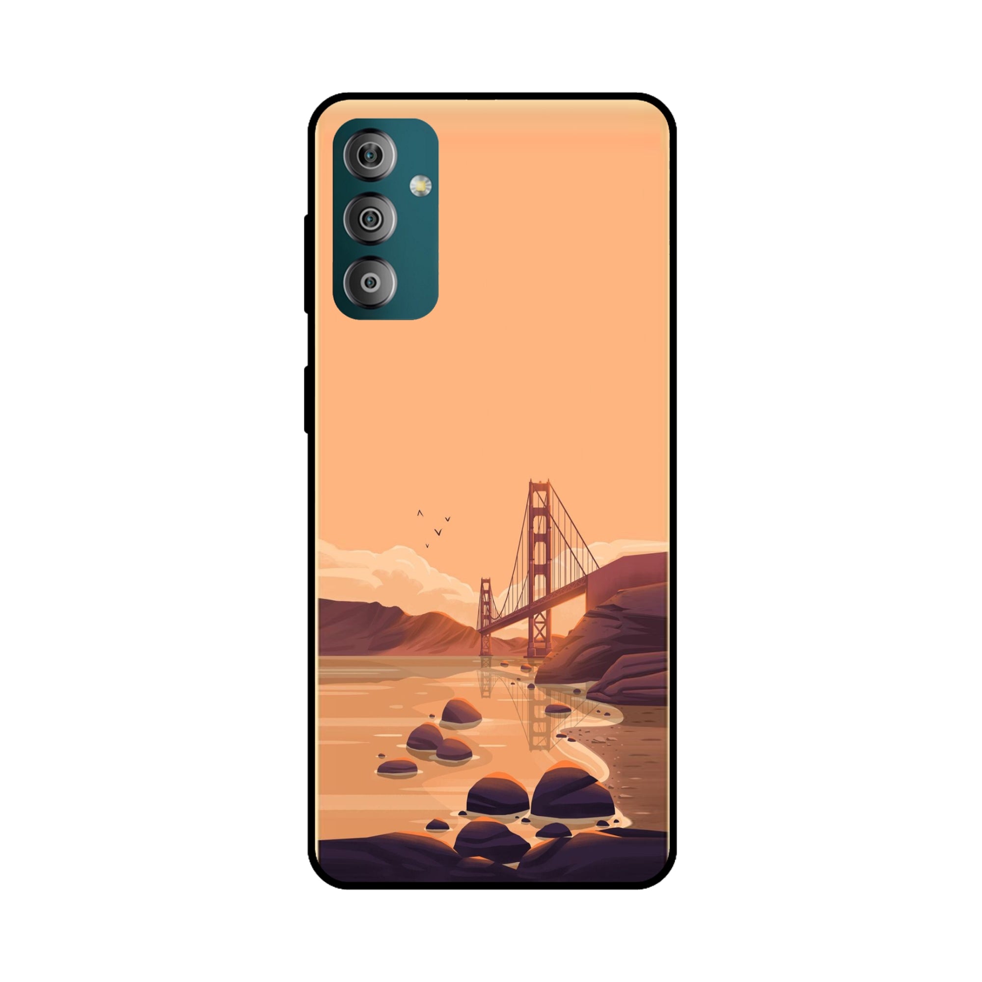 Buy San Francisco Metal-Silicon Back Mobile Phone Case/Cover For Samsung Galaxy F23 Online
