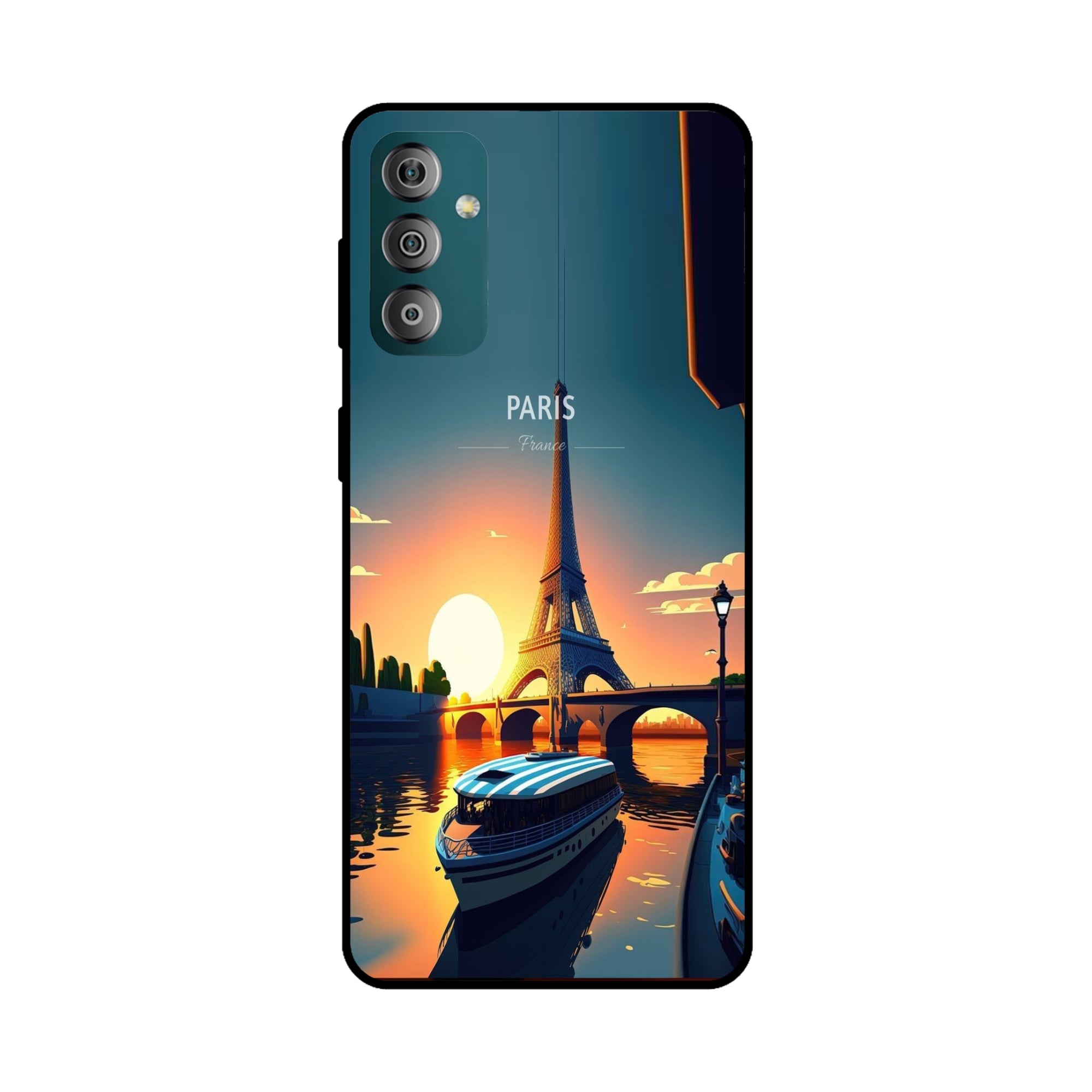 Buy France Metal-Silicon Back Mobile Phone Case/Cover For Samsung Galaxy F23 Online