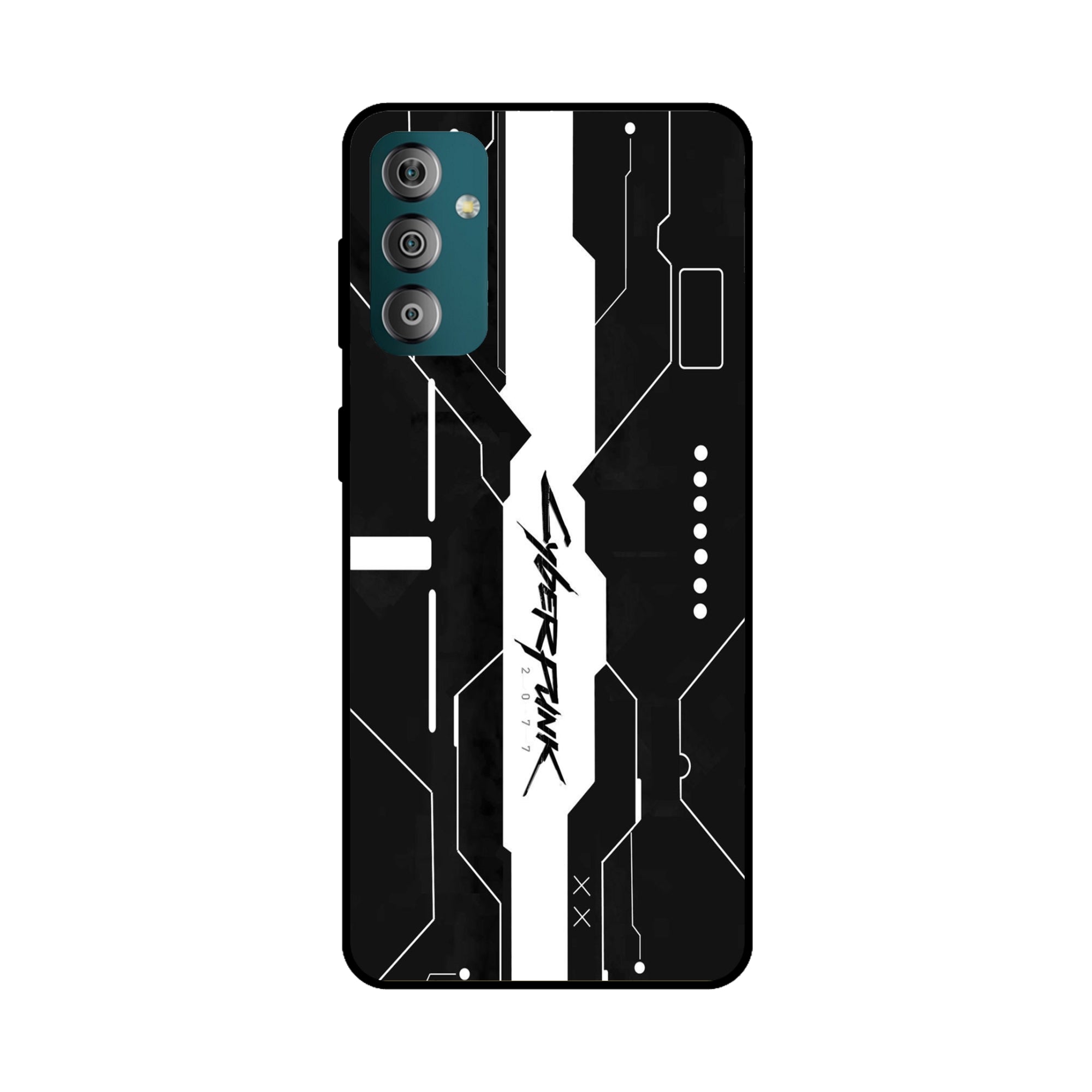 Buy Cyberpunk 2077 Art Metal-Silicon Back Mobile Phone Case/Cover For Samsung Galaxy F23 Online