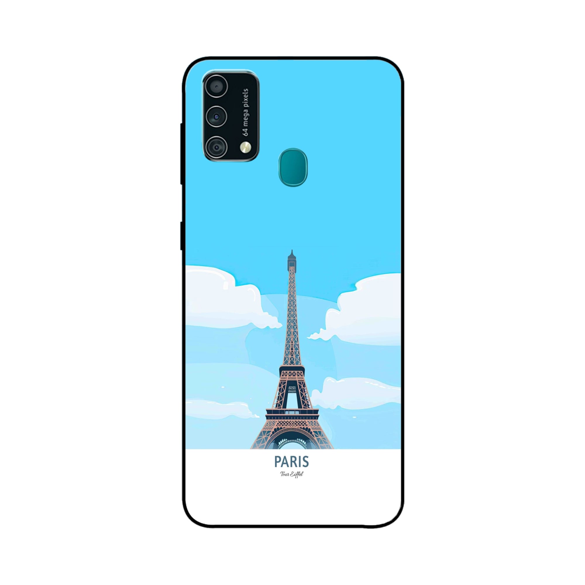Buy Paris Metal-Silicon Back Mobile Phone Case/Cover For Samsung Galaxy F41 Online