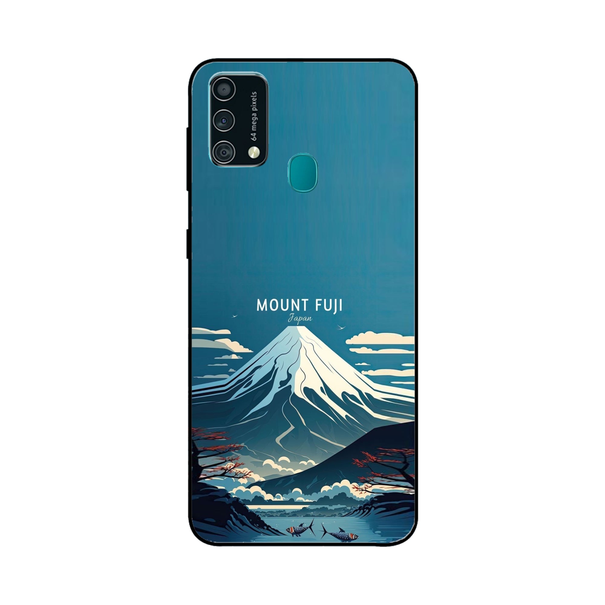 Buy Mount Fuji Metal-Silicon Back Mobile Phone Case/Cover For Samsung Galaxy F41 Online