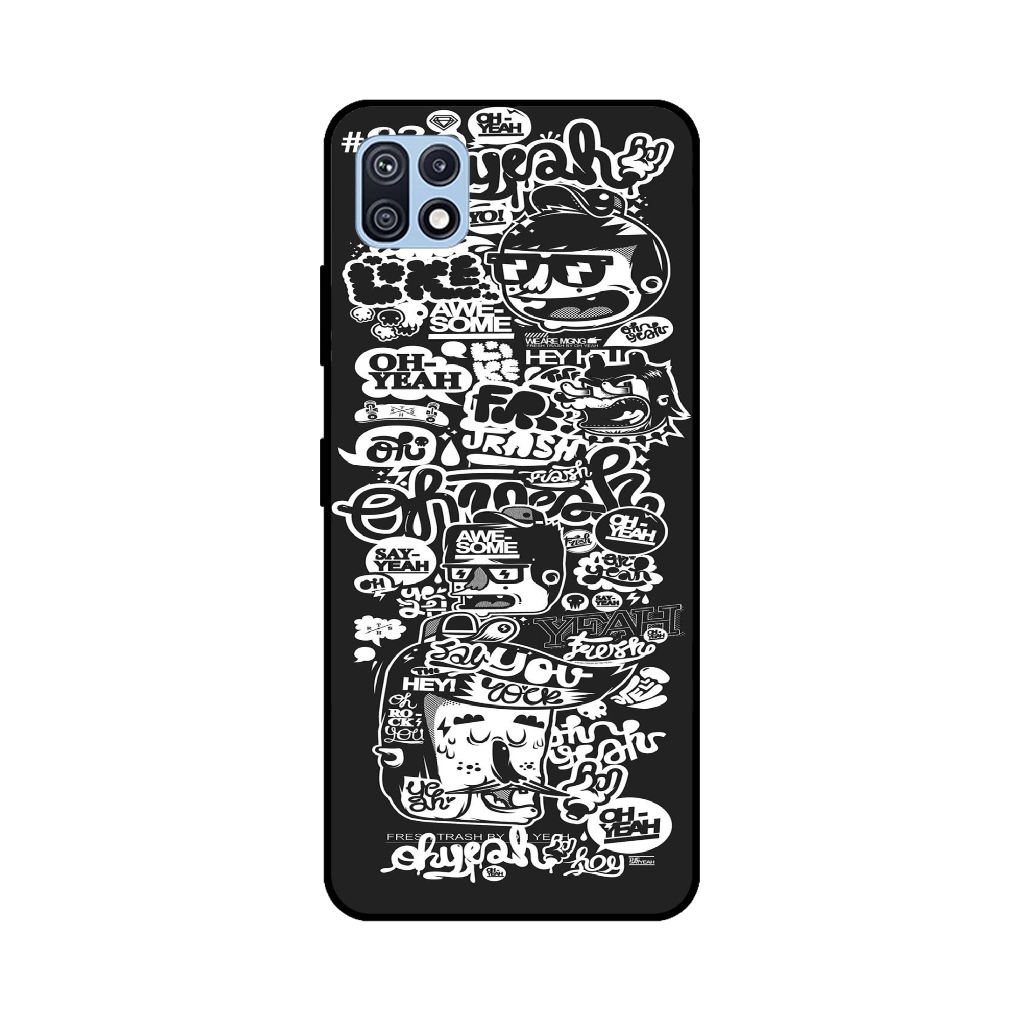 Buy Awesome Metal-Silicon Back Mobile Phone Case/Cover For Samsung Galaxy F42 5G Online
