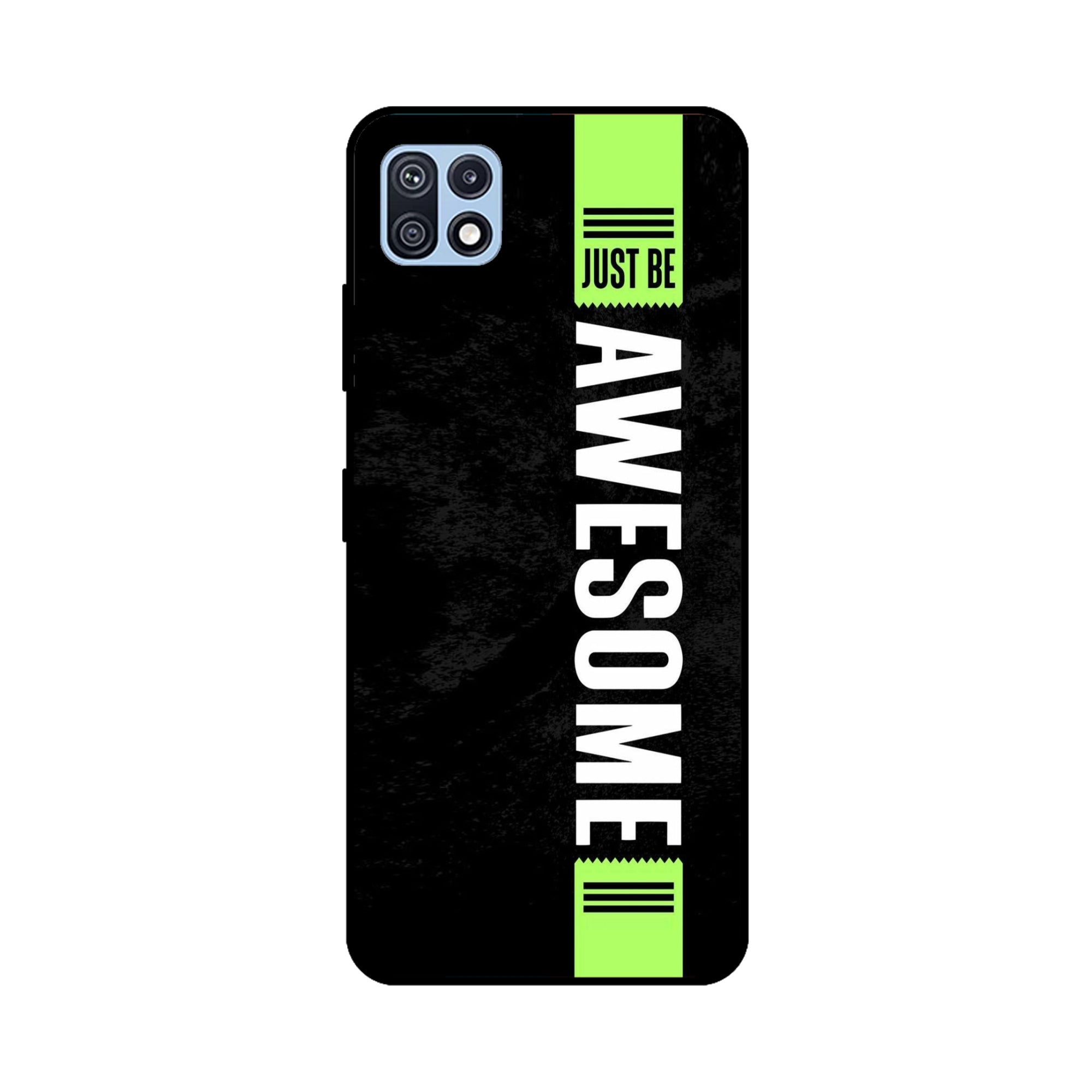 Buy Awesome Street Metal-Silicon Back Mobile Phone Case/Cover For Samsung Galaxy F42 5G Online