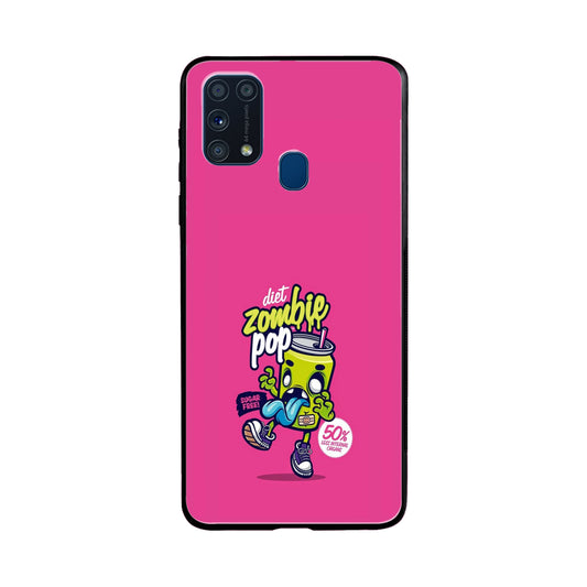 Buy Zombie Pop Metal-Silicon Back Mobile Phone Case/Cover For Samsung Galaxy M31 Online