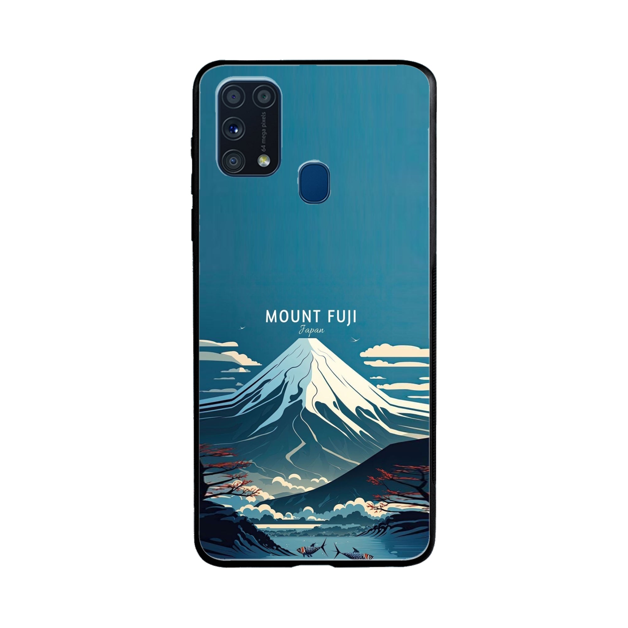 Buy Mount Fuji Metal-Silicon Back Mobile Phone Case/Cover For Samsung Galaxy M31 Online