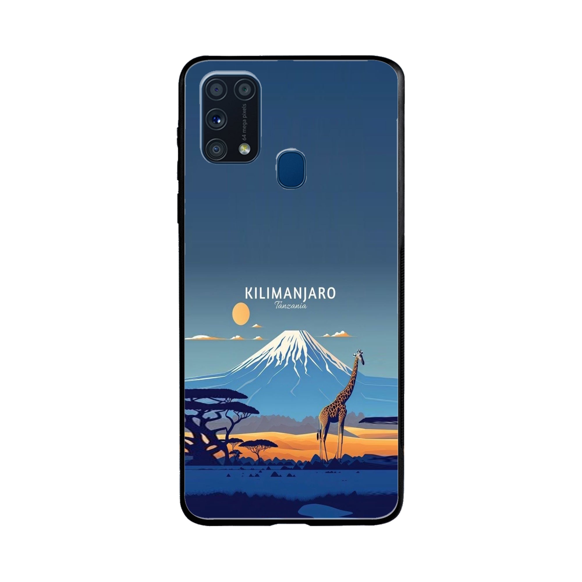 Buy Kilimanjaro Metal-Silicon Back Mobile Phone Case/Cover For Samsung Galaxy M31 Online