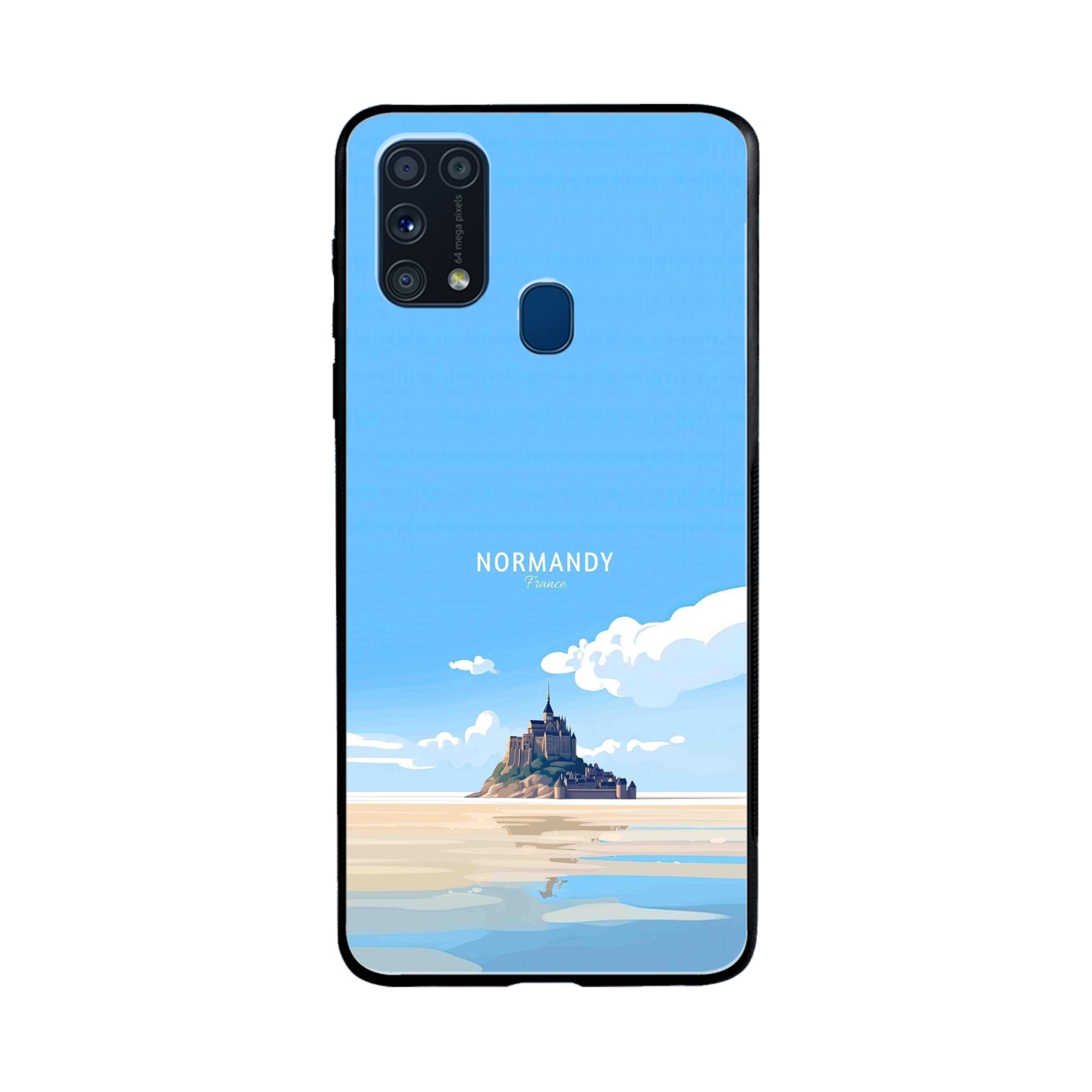 Buy Normandy Metal-Silicon Back Mobile Phone Case/Cover For Samsung Galaxy M31 Online