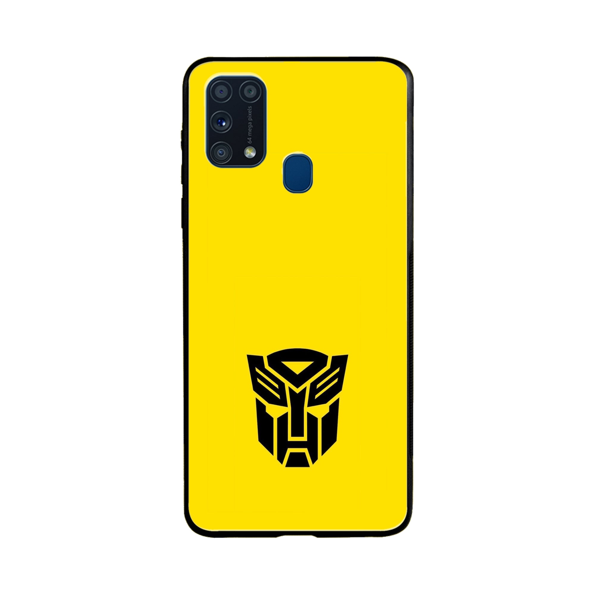 Buy Transformer Logo Metal-Silicon Back Mobile Phone Case/Cover For Samsung Galaxy M31 Online