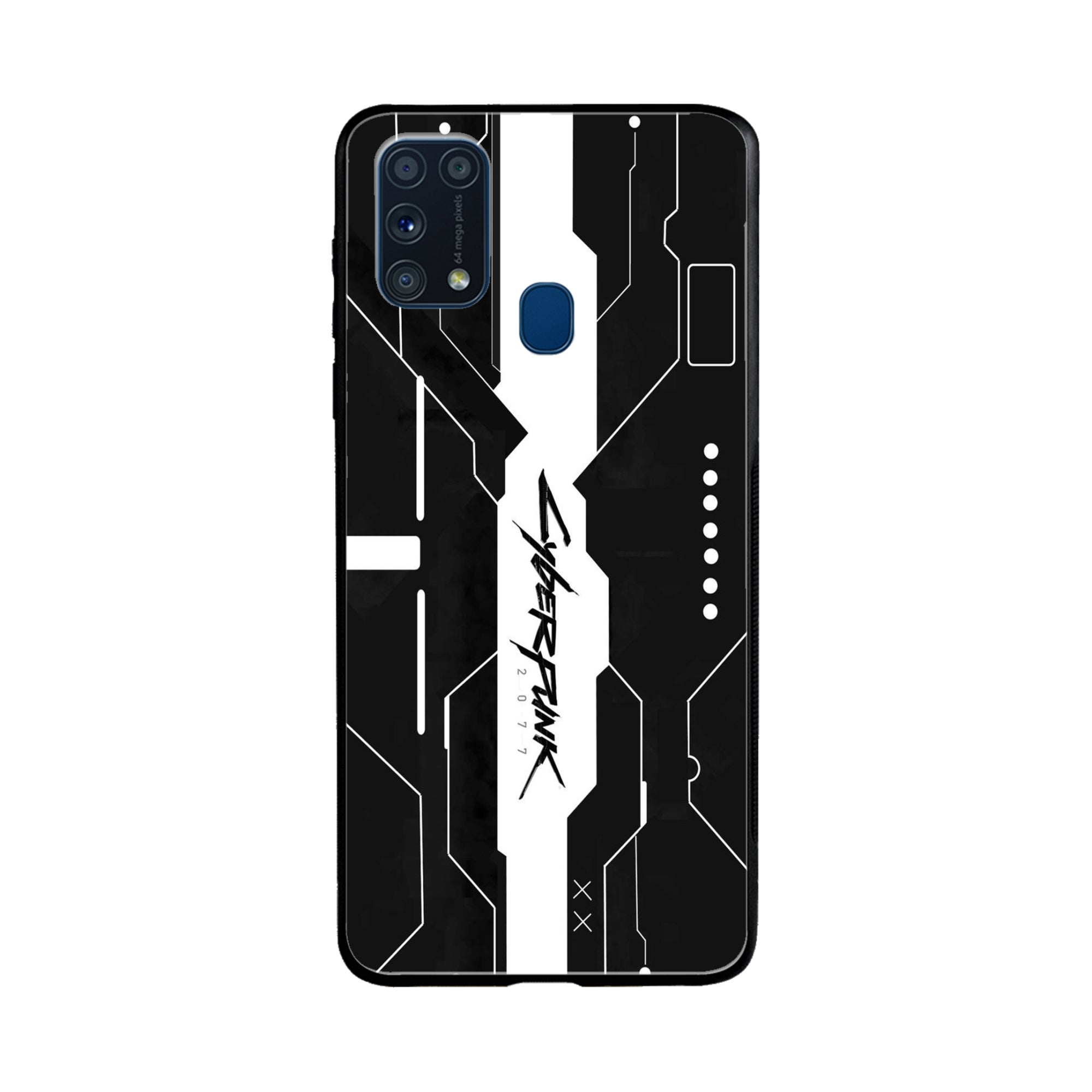 Buy Cyberpunk 2077 Art Metal-Silicon Back Mobile Phone Case/Cover For Samsung Galaxy M31 Online