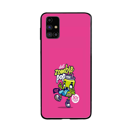 Buy Zombie Pop Metal-Silicon Back Mobile Phone Case/Cover For Samsung Galaxy M31s Online