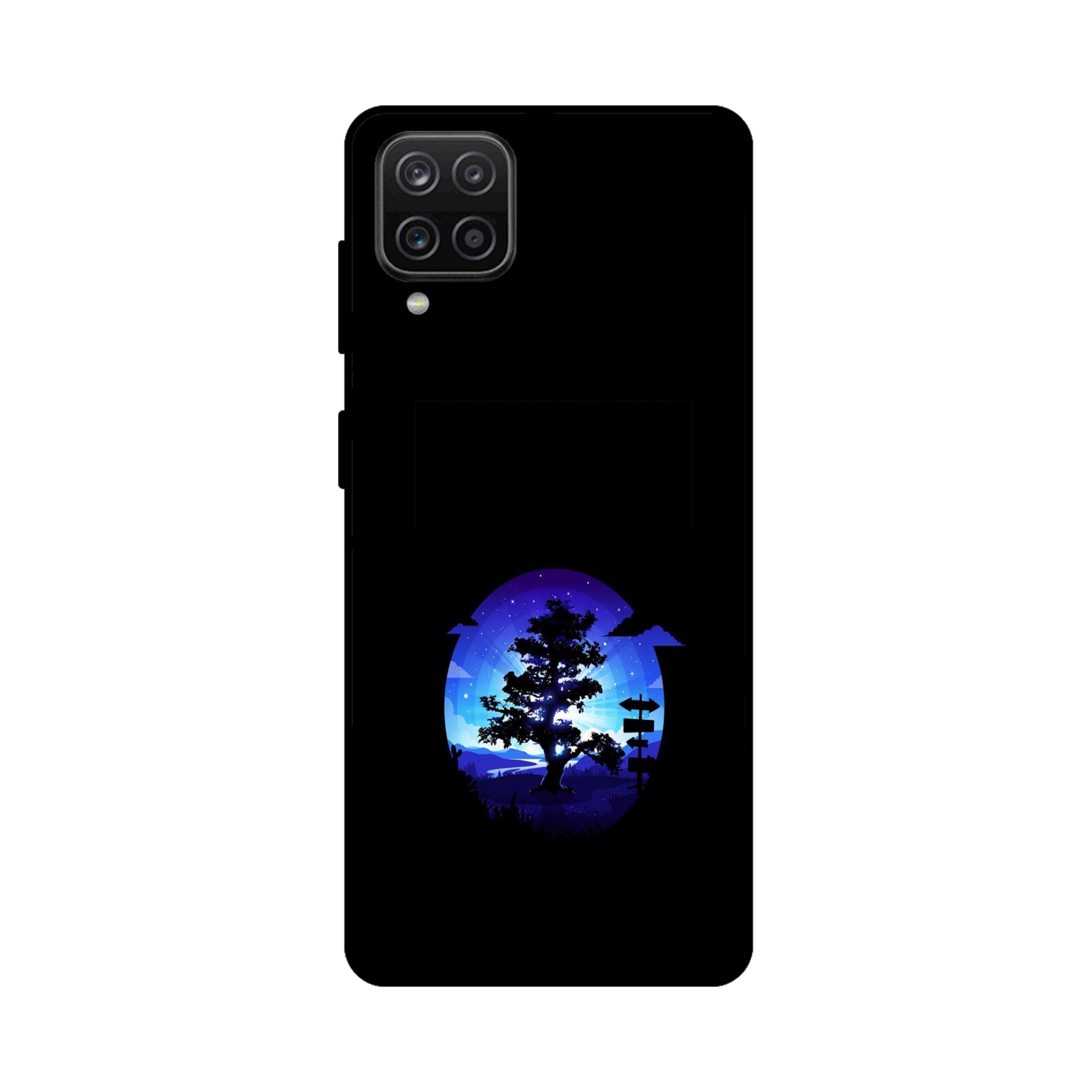 Buy Night Tree Metal-Silicon Back Mobile Phone Case/Cover For Samsung Galaxy M32 Online