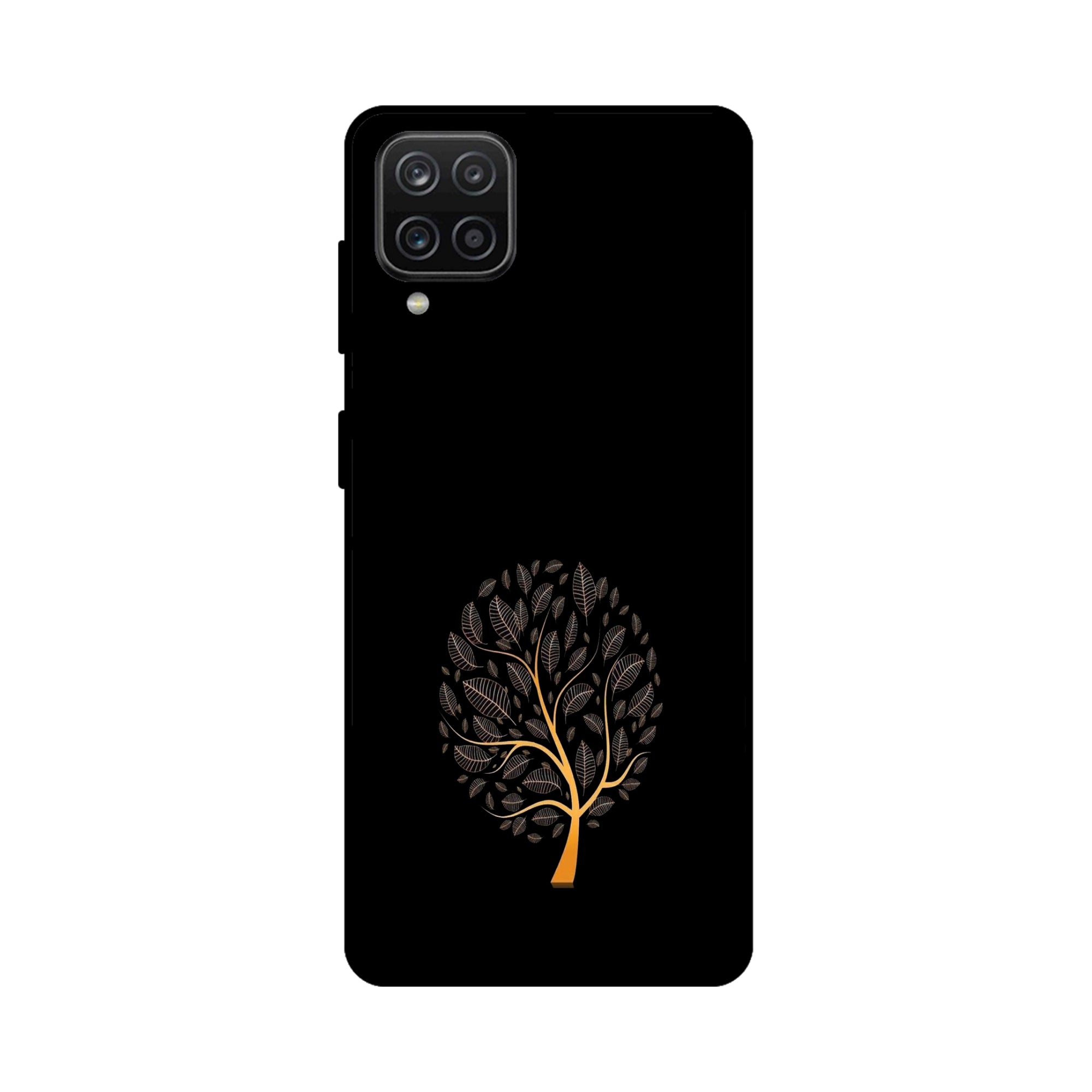 Buy Golden Tree Metal-Silicon Back Mobile Phone Case/Cover For Samsung Galaxy M32 Online