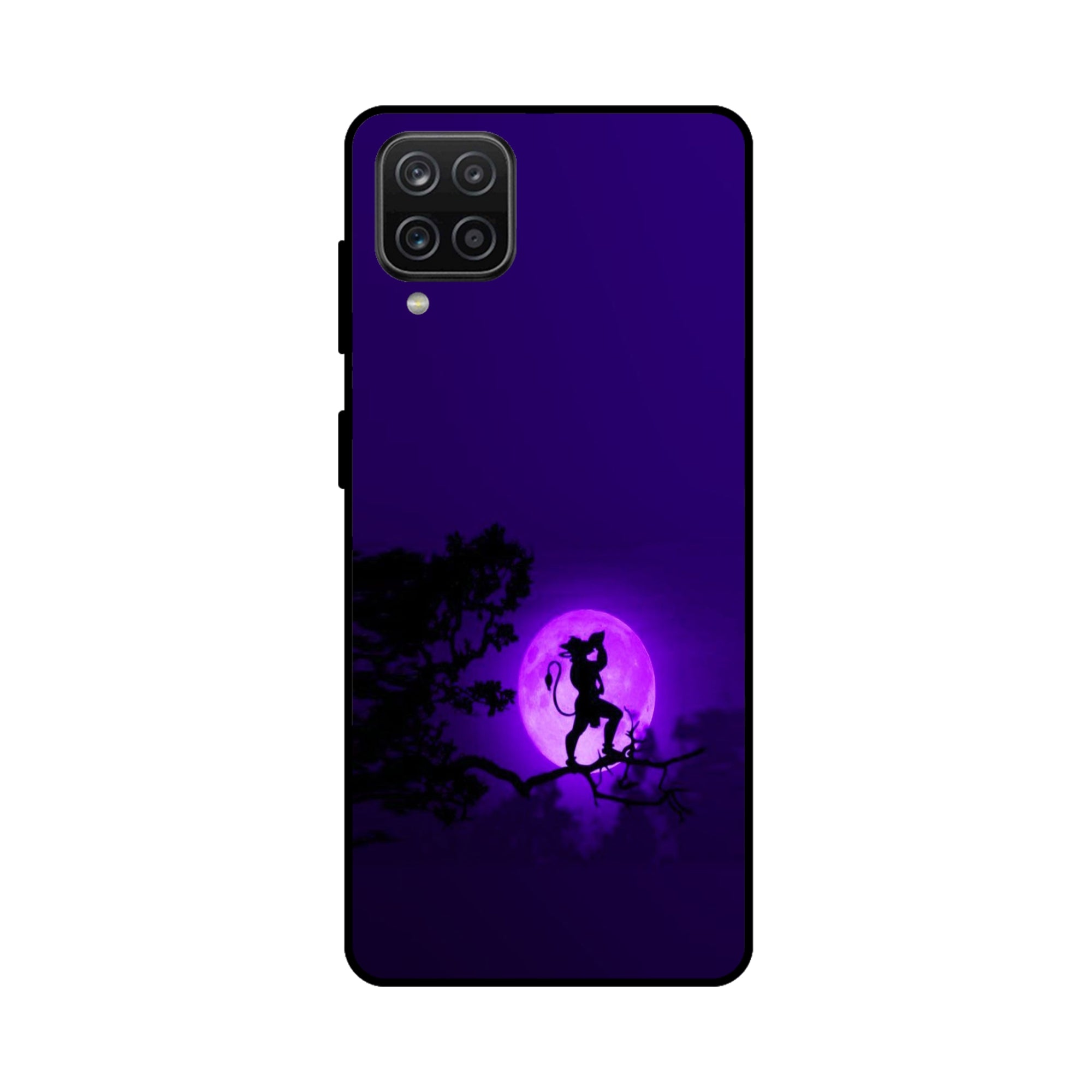 Buy Hanuman Metal-Silicon Back Mobile Phone Case/Cover For Samsung Galaxy M32 Online