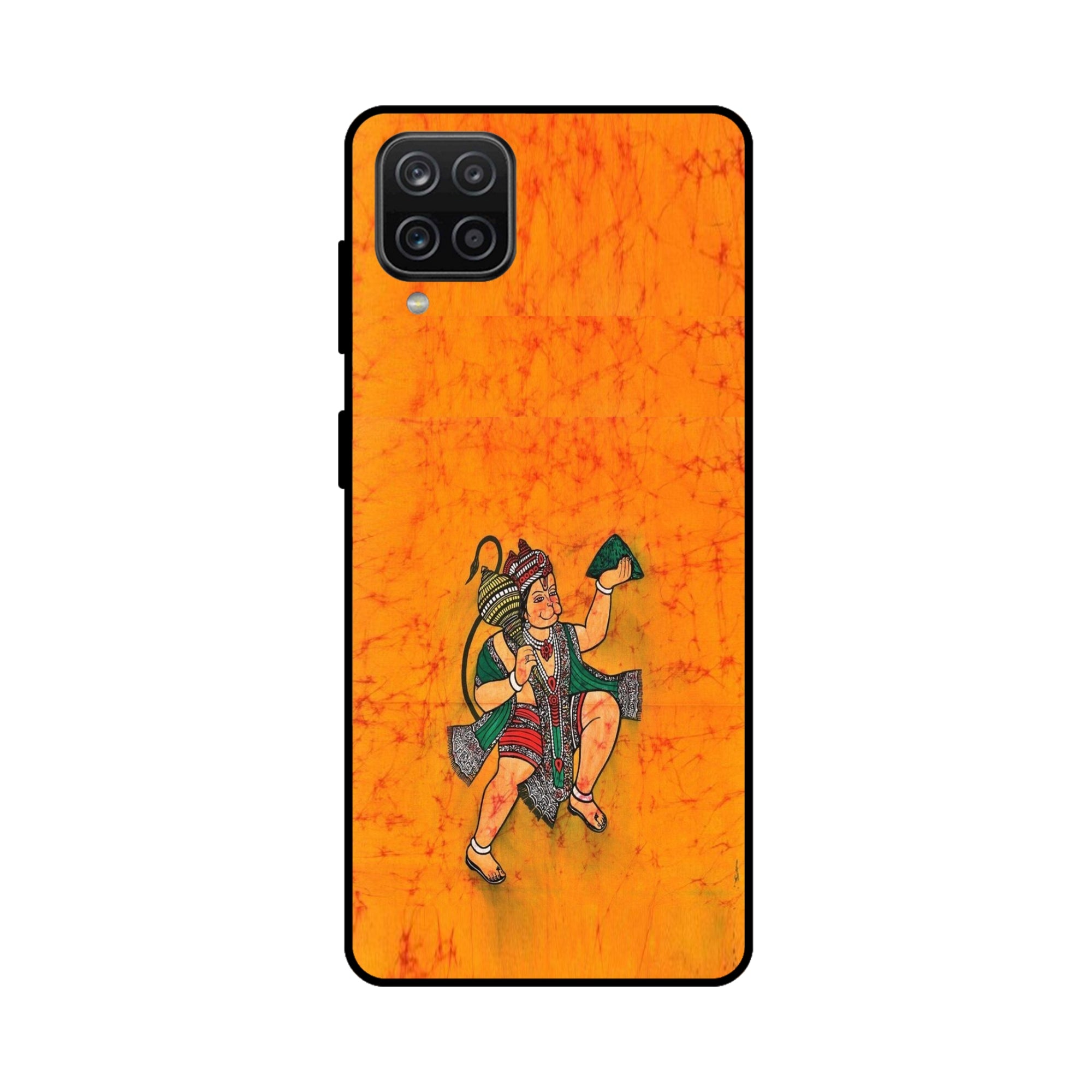 Buy Hanuman Ji Metal-Silicon Back Mobile Phone Case/Cover For Samsung Galaxy M32 Online