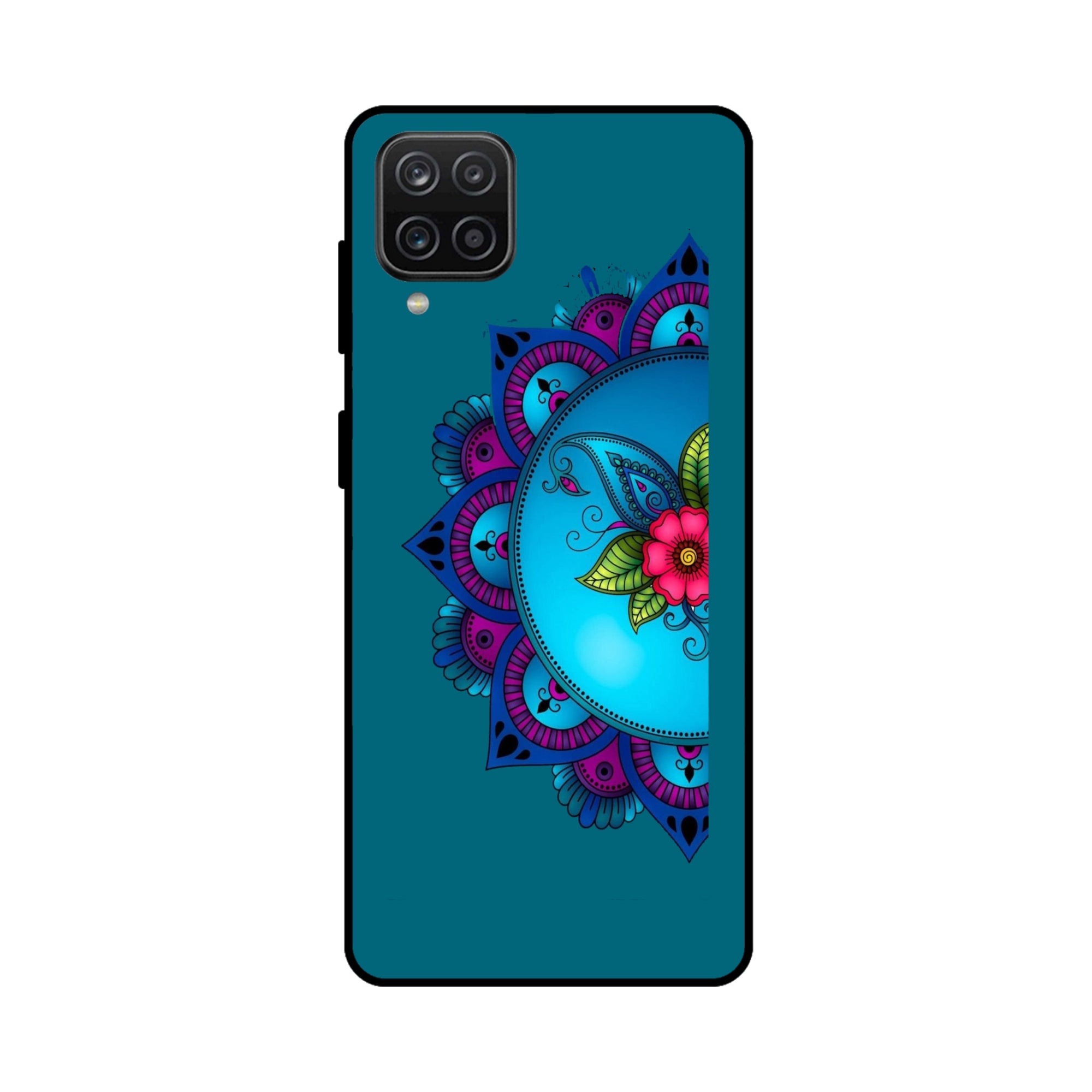 Buy Star Mandala Metal-Silicon Back Mobile Phone Case/Cover For Samsung Galaxy M32 Online
