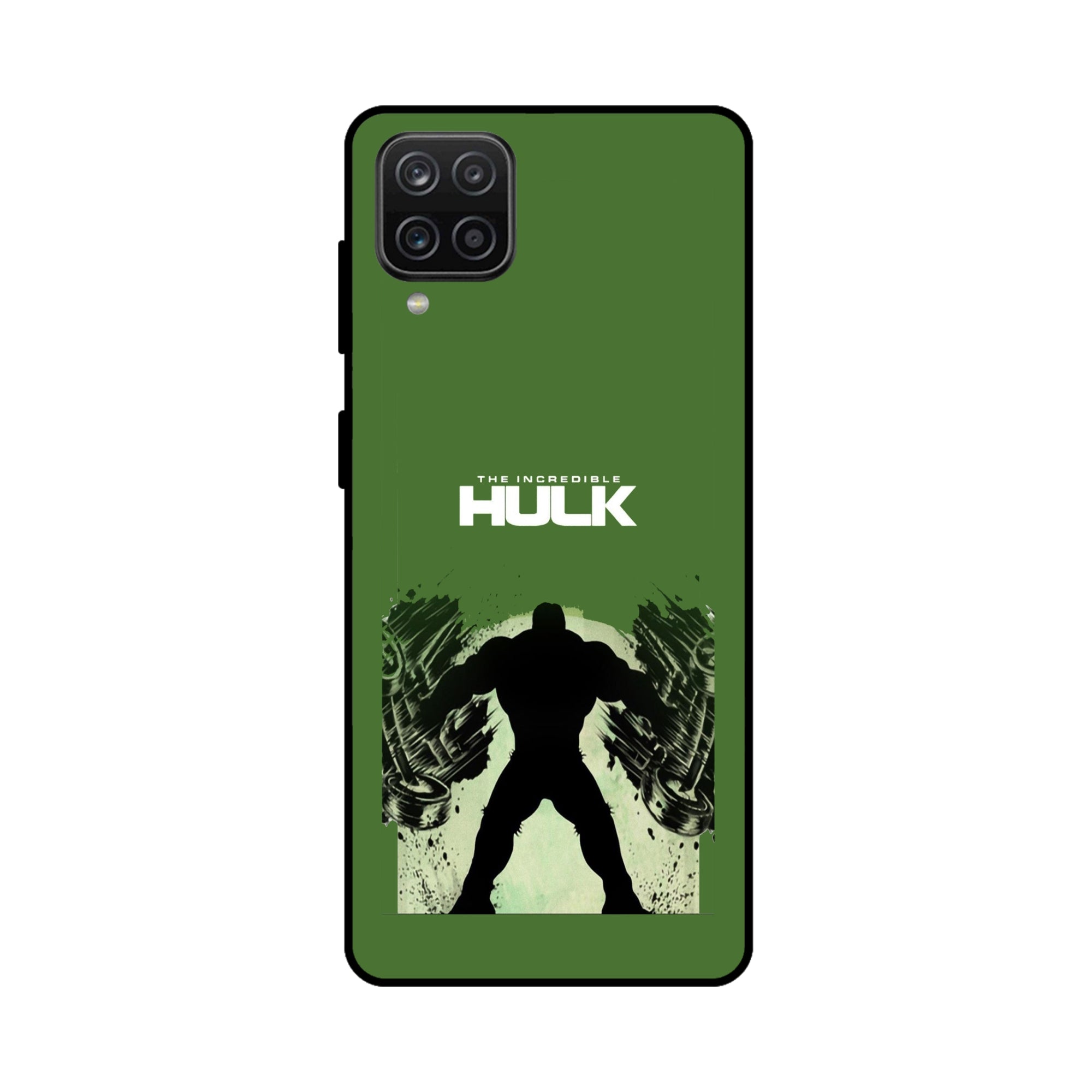 Buy Hulk Metal-Silicon Back Mobile Phone Case/Cover For Samsung Galaxy M32 Online
