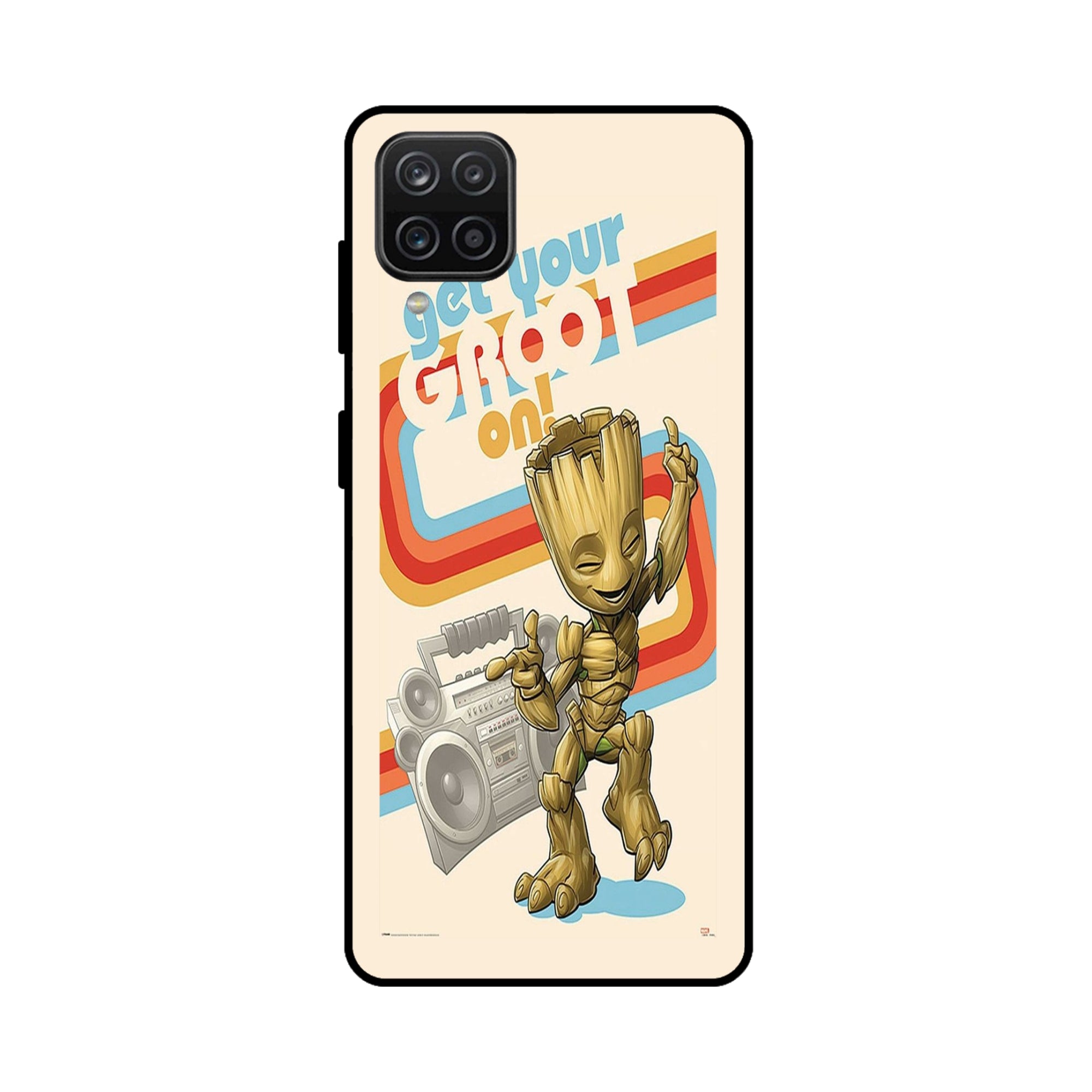 Buy Groot Metal-Silicon Back Mobile Phone Case/Cover For Samsung Galaxy M32 Online