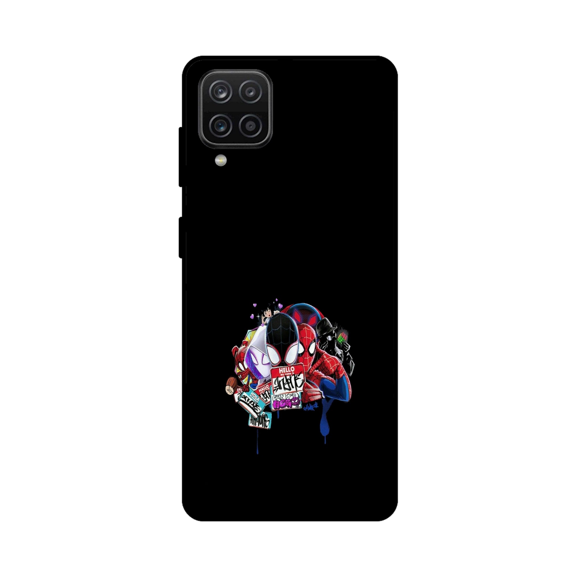 Buy Miles Morales Metal-Silicon Back Mobile Phone Case/Cover For Samsung Galaxy M32 Online