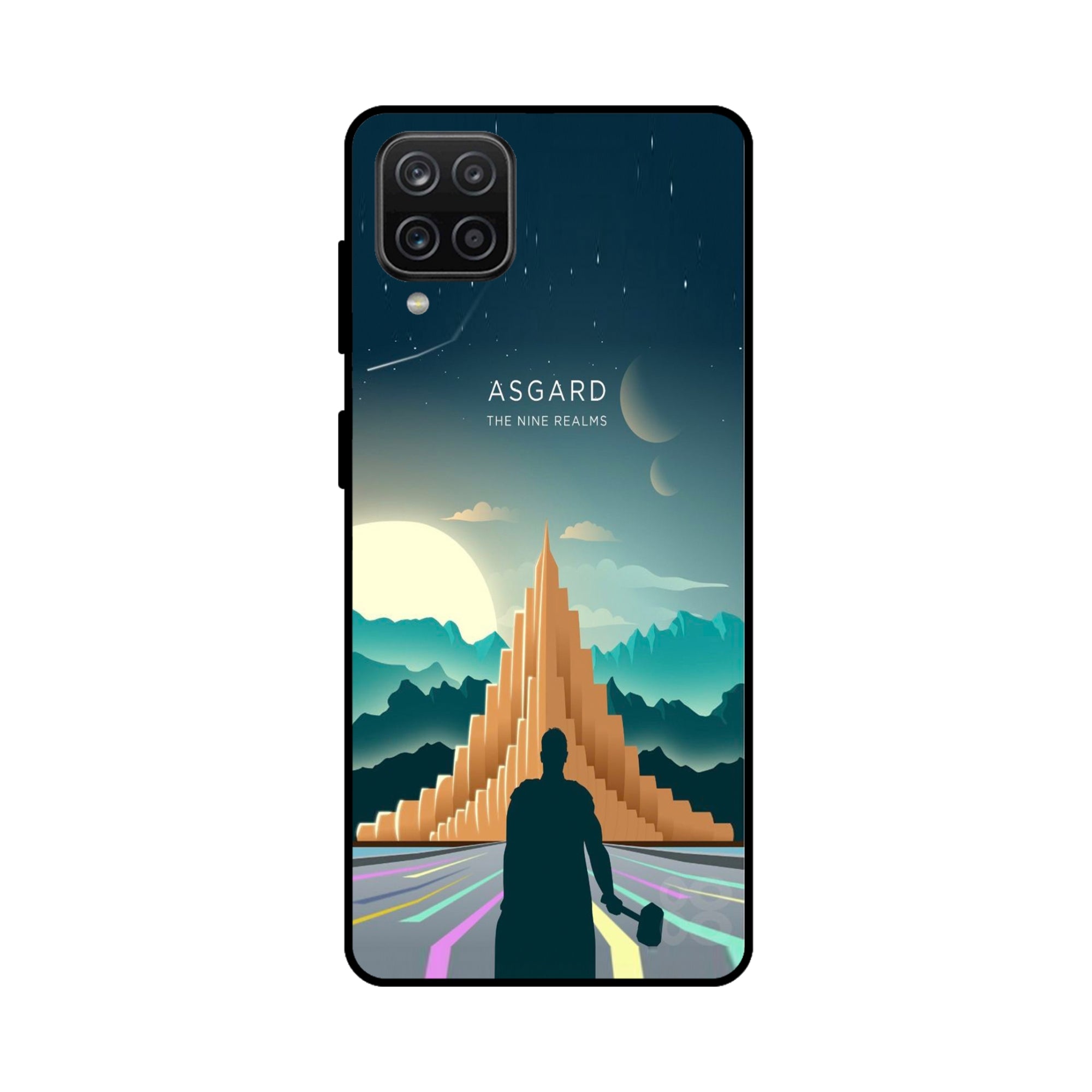 Buy Asgard Metal-Silicon Back Mobile Phone Case/Cover For Samsung Galaxy M32 Online