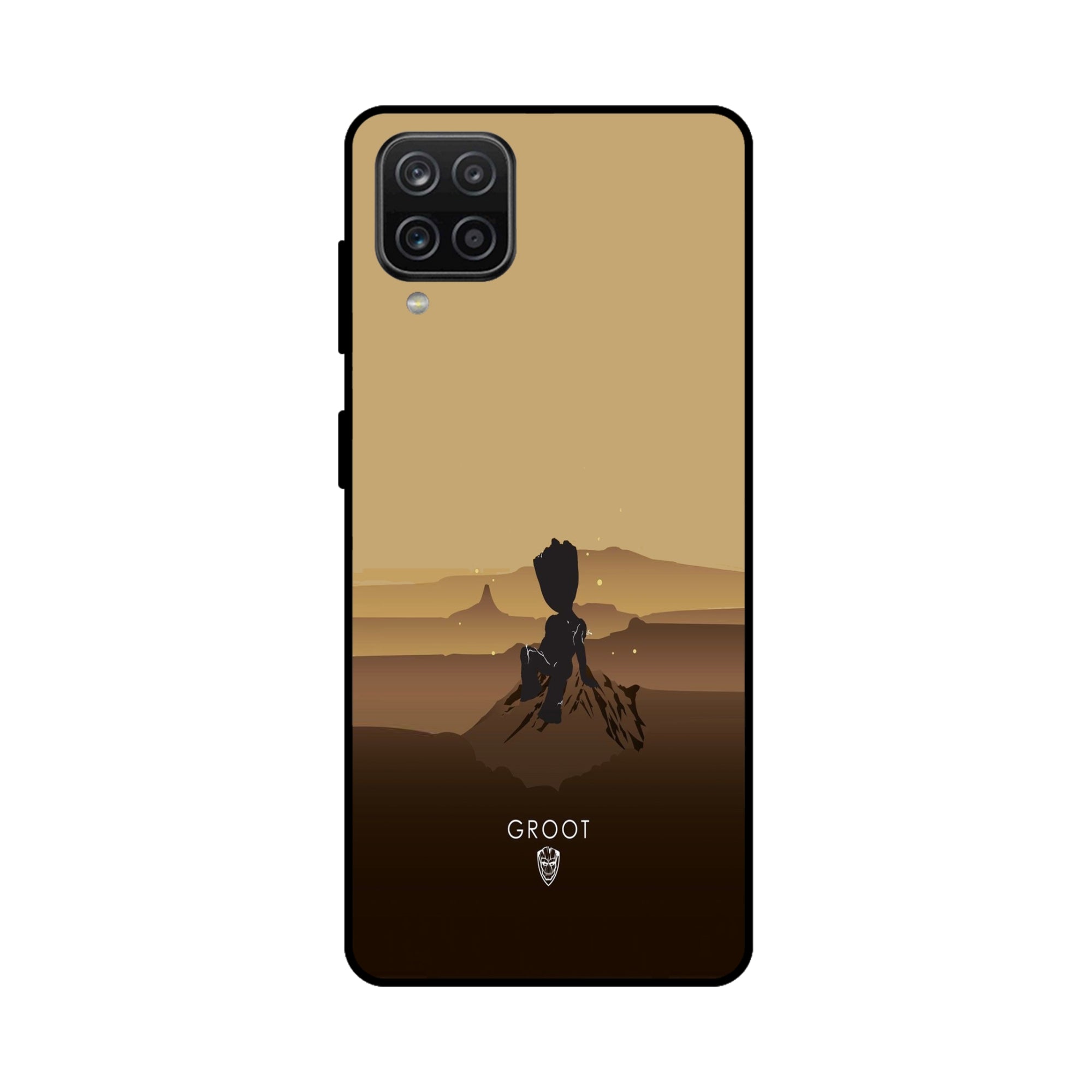 Buy I Am Groot Metal-Silicon Back Mobile Phone Case/Cover For Samsung Galaxy M32 Online