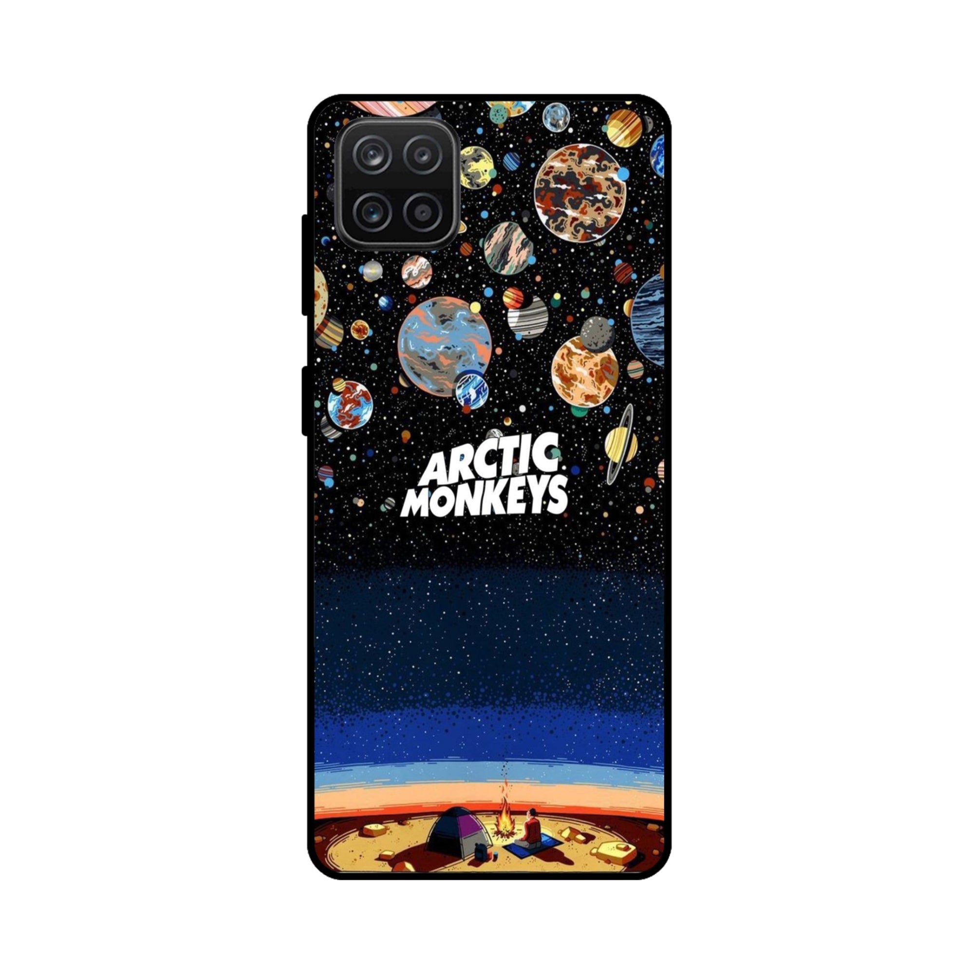 Buy Artic Monkeys Metal-Silicon Back Mobile Phone Case/Cover For Samsung Galaxy M32 Online