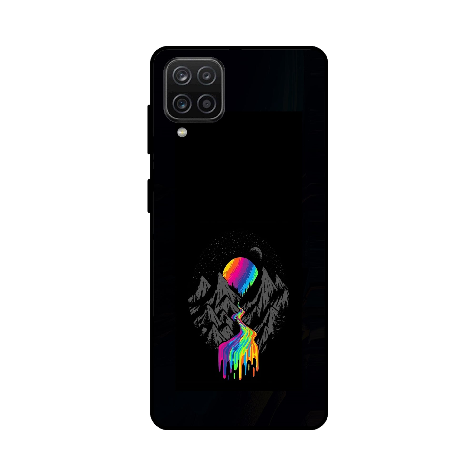 Buy Neon Mount Metal-Silicon Back Mobile Phone Case/Cover For Samsung Galaxy M32 Online