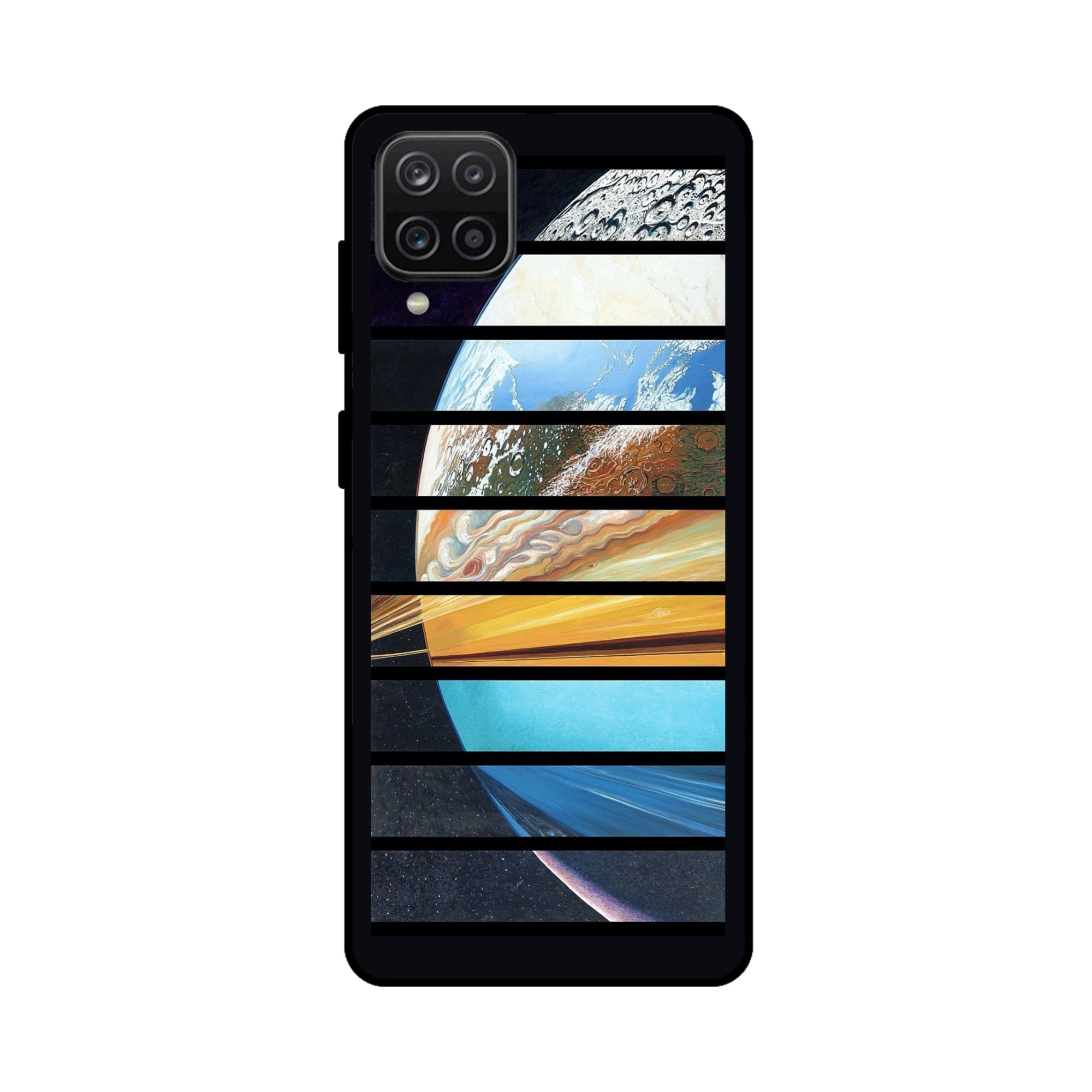 Buy Colourful Earth Metal-Silicon Back Mobile Phone Case/Cover For Samsung Galaxy M32 Online