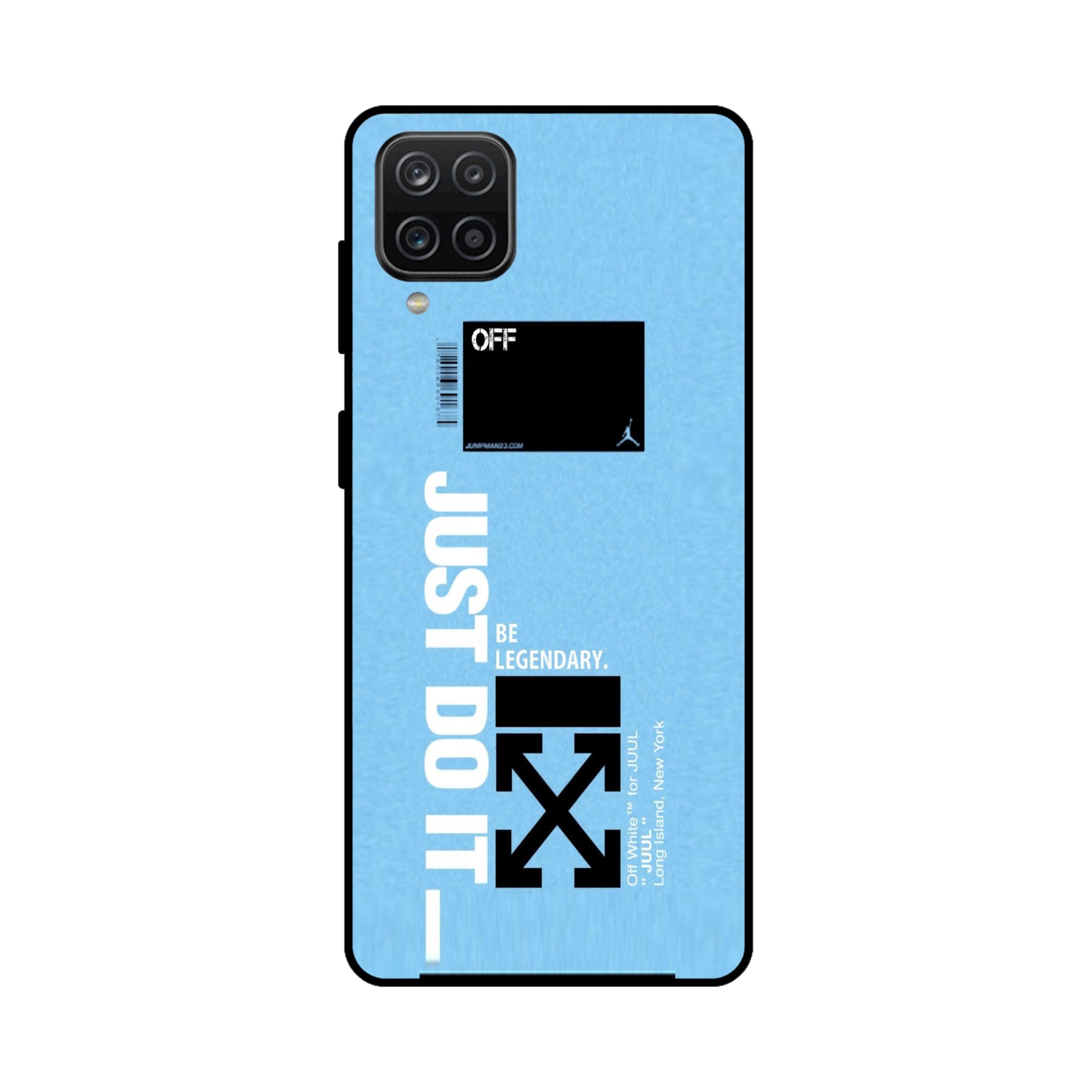 Buy Just Do It Metal-Silicon Back Mobile Phone Case/Cover For Samsung Galaxy M32 Online