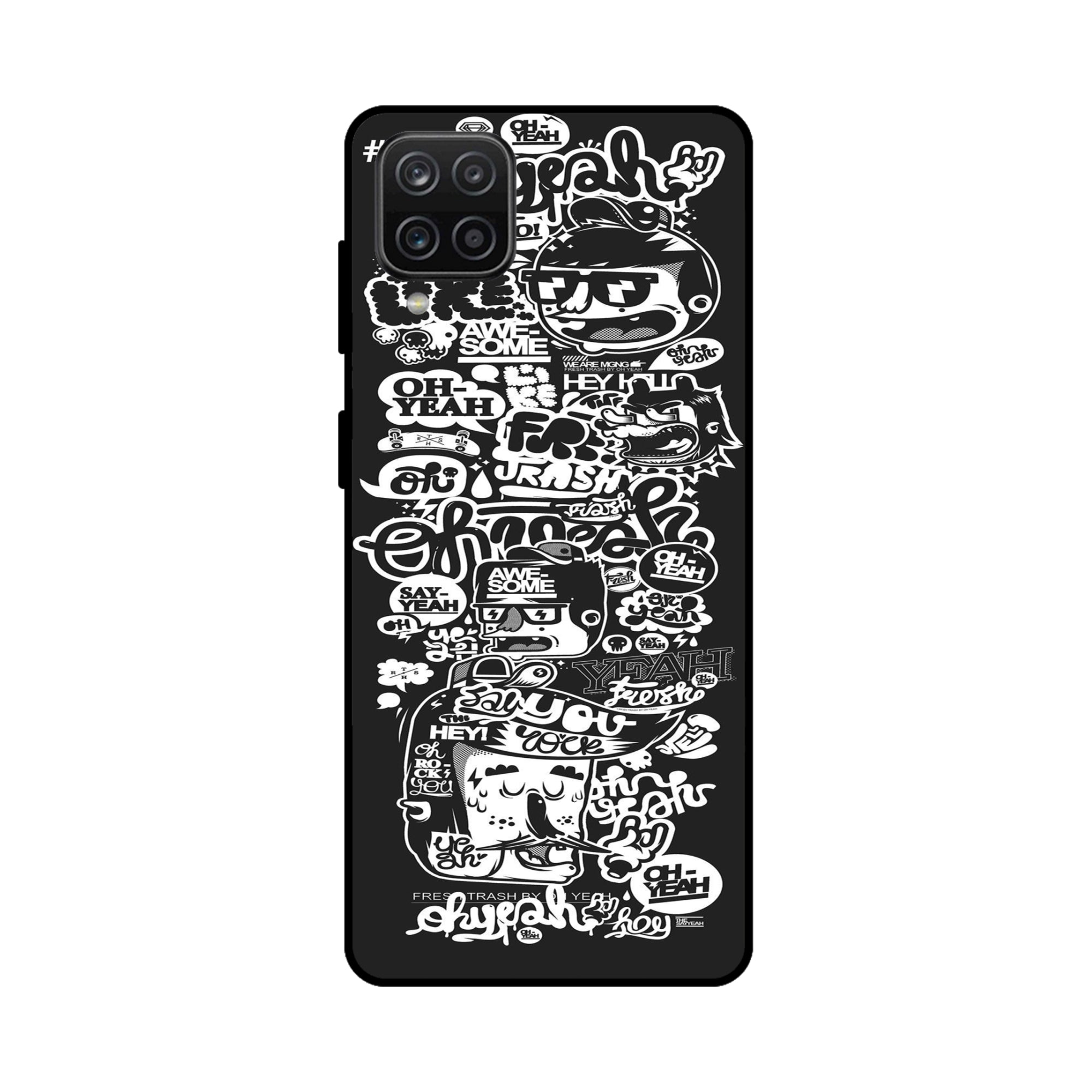 Buy Awesome Metal-Silicon Back Mobile Phone Case/Cover For Samsung Galaxy M32 Online