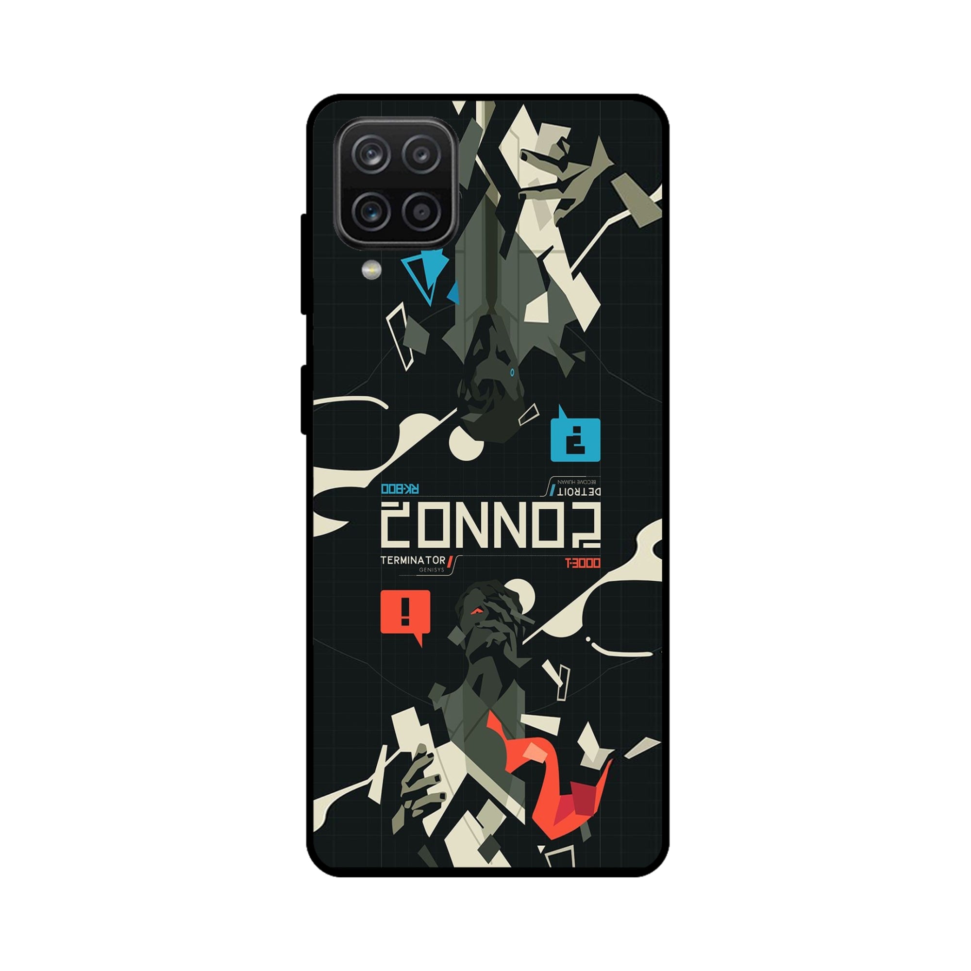 Buy Terminator Metal-Silicon Back Mobile Phone Case/Cover For Samsung Galaxy M32 Online