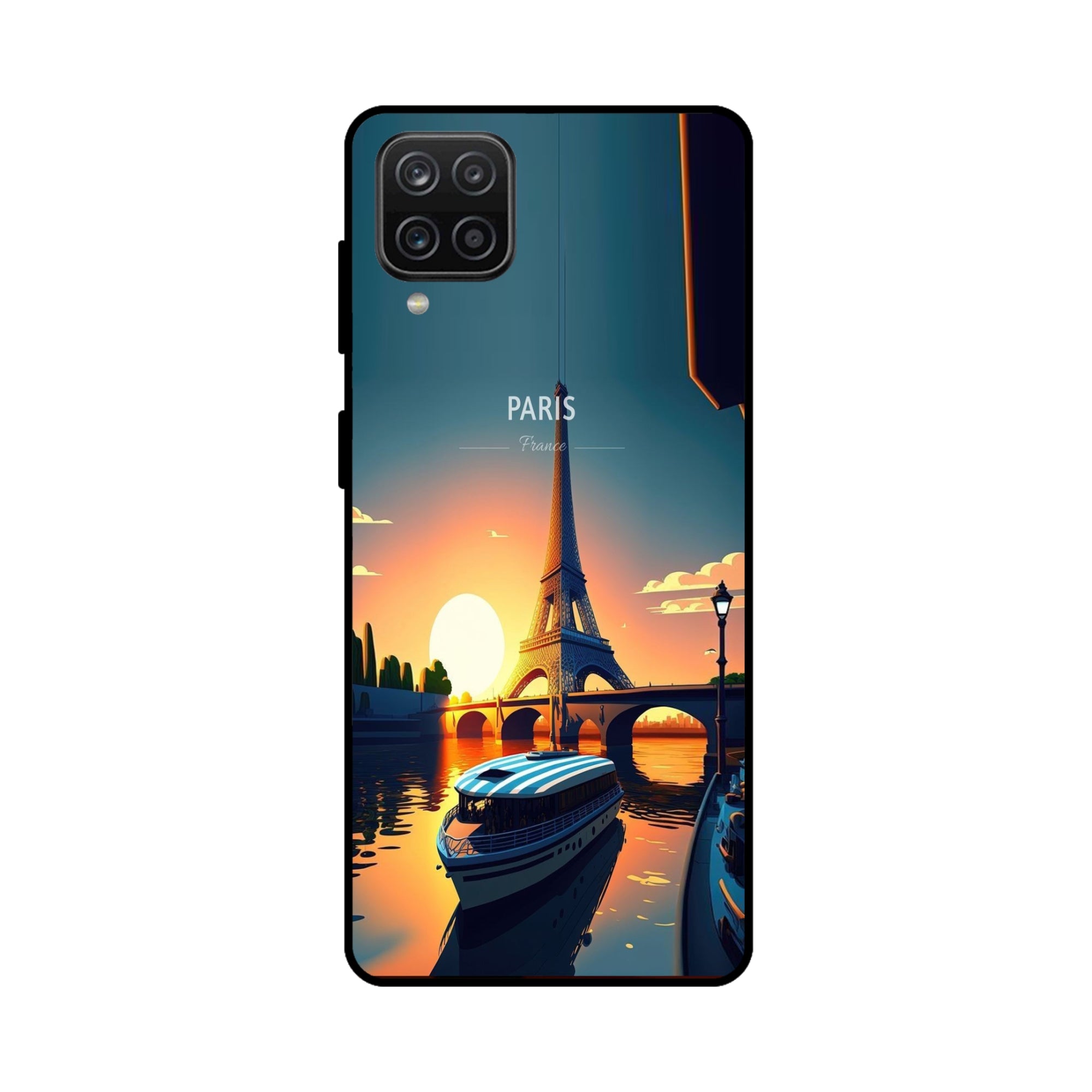 Buy France Metal-Silicon Back Mobile Phone Case/Cover For Samsung Galaxy M32 Online