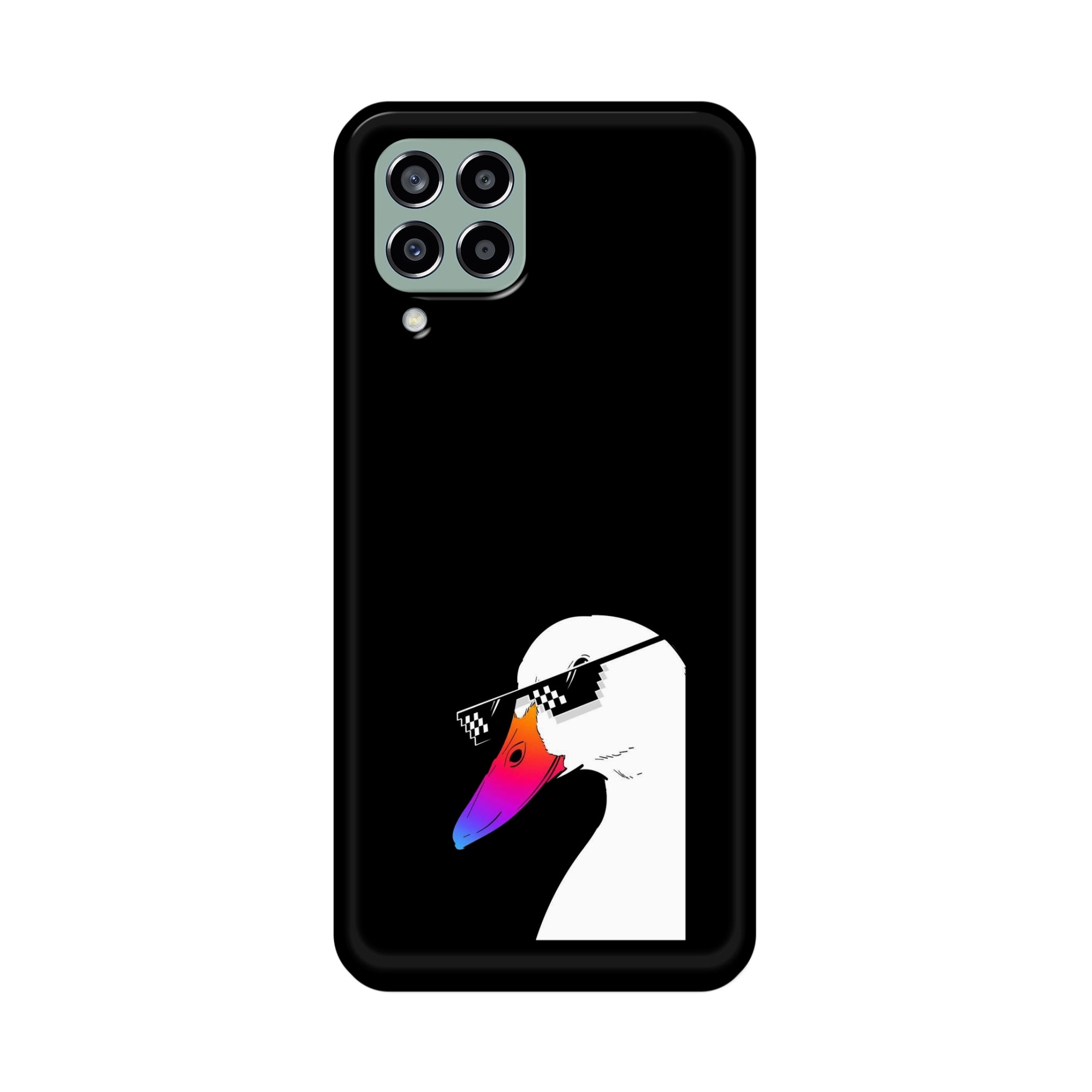 Buy Neon Duck Metal-Silicon Back Mobile Phone Case/Cover For Samsung Galaxy M33 5G Online